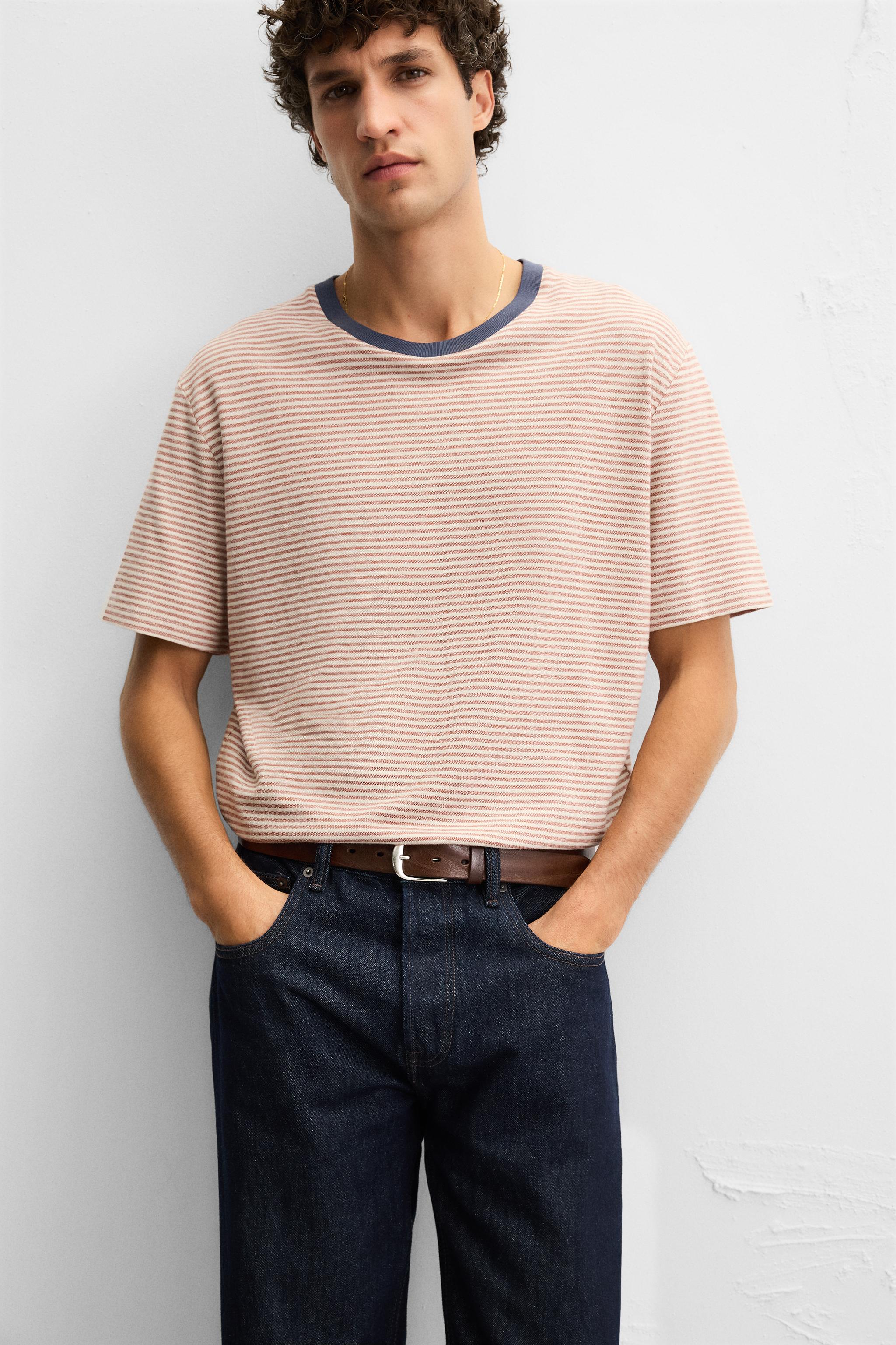 WRINKLED EFFECT LEATHER BELT