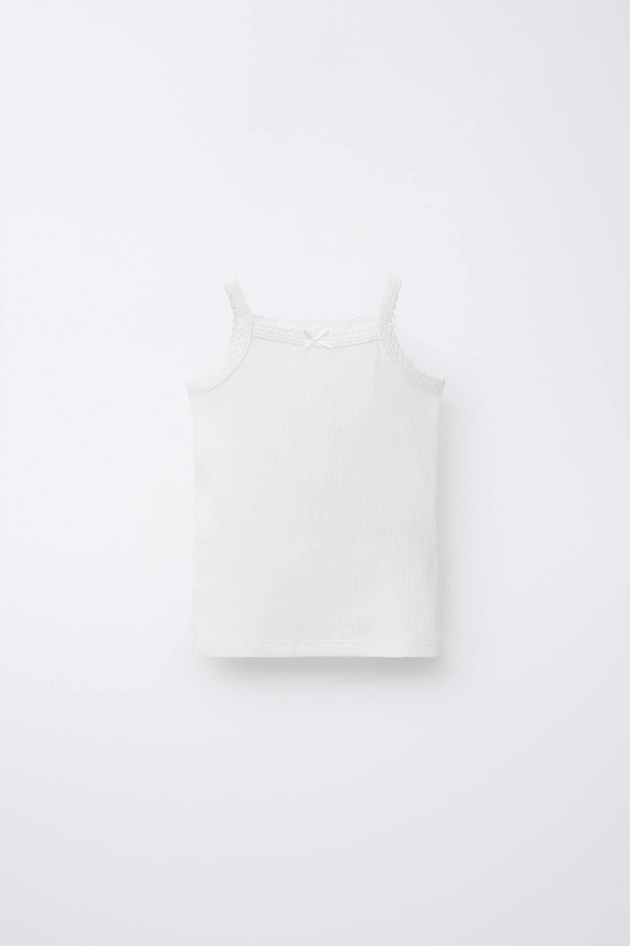 2-6 YEARS/ THREE-PACK OF RIBBED TANK TOPS
