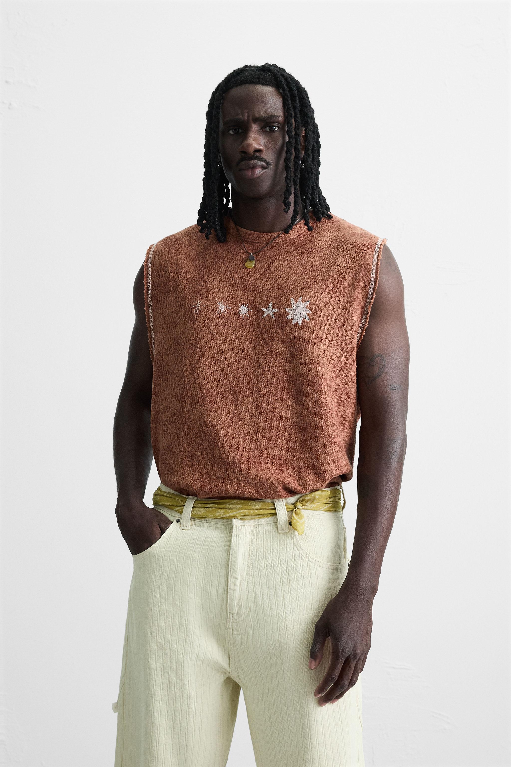 WASHED KNIT TANK TOP