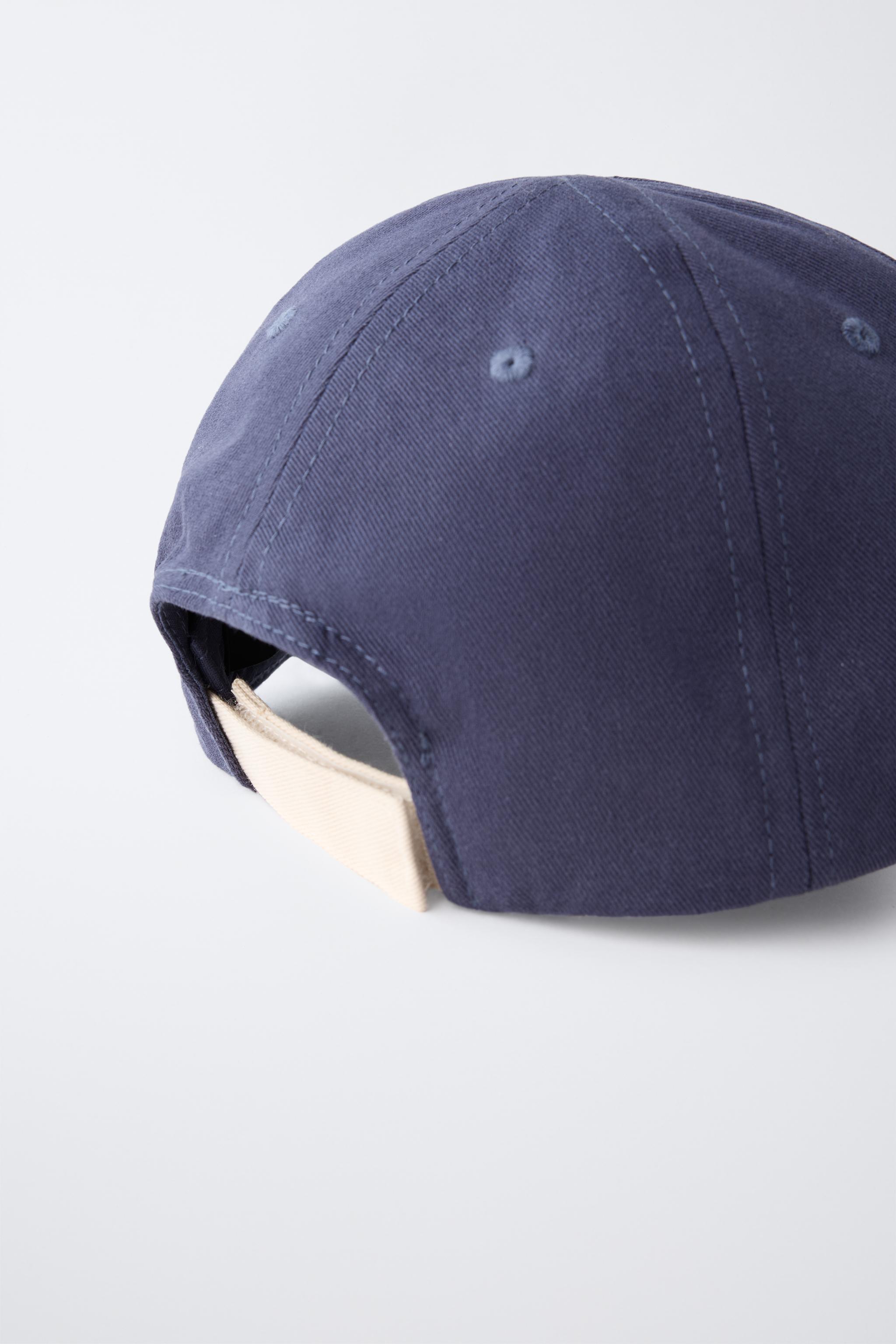 EMBROIDERED TEXT VARSITY CAP