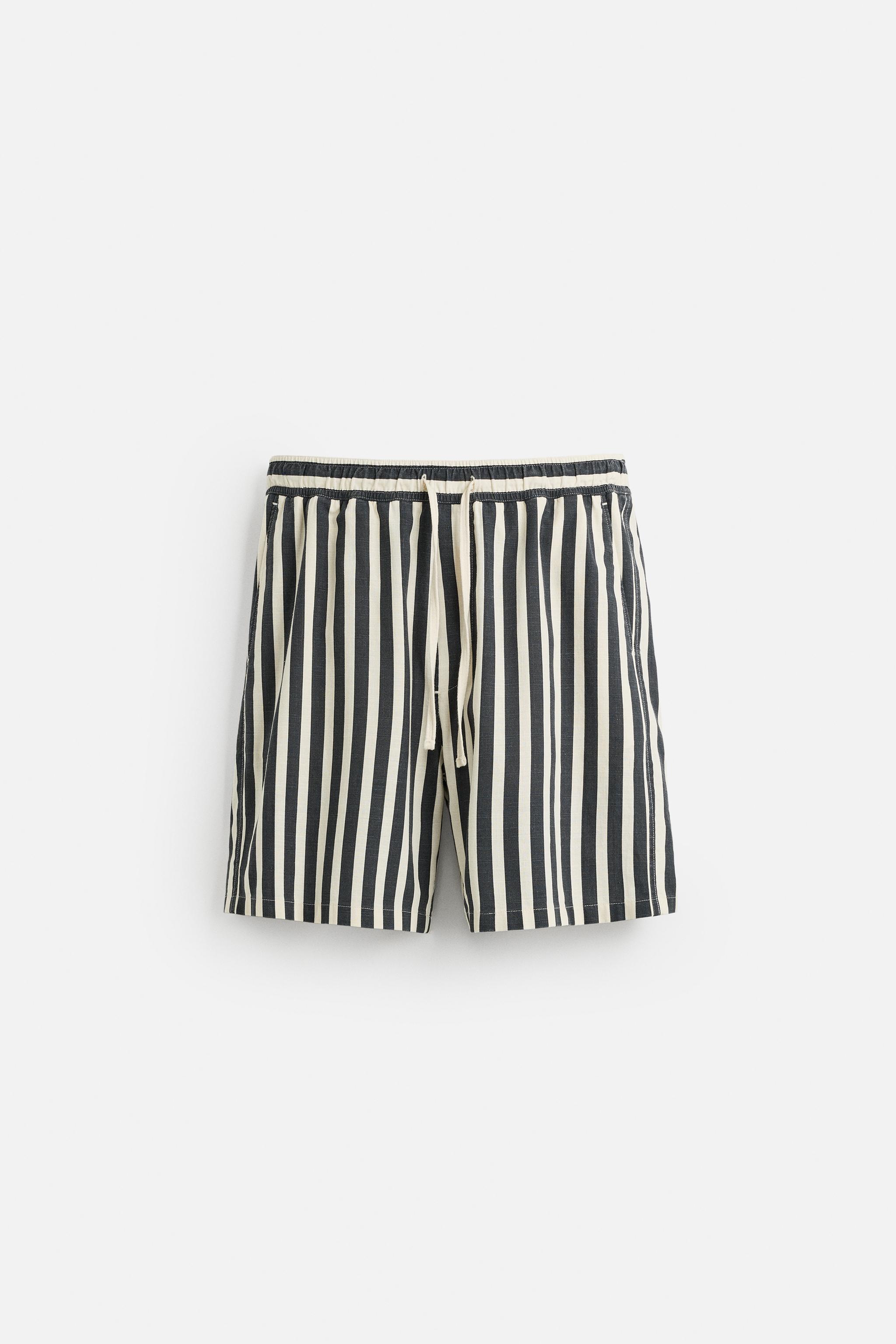 JACQUARD TEXTURED SHORTS