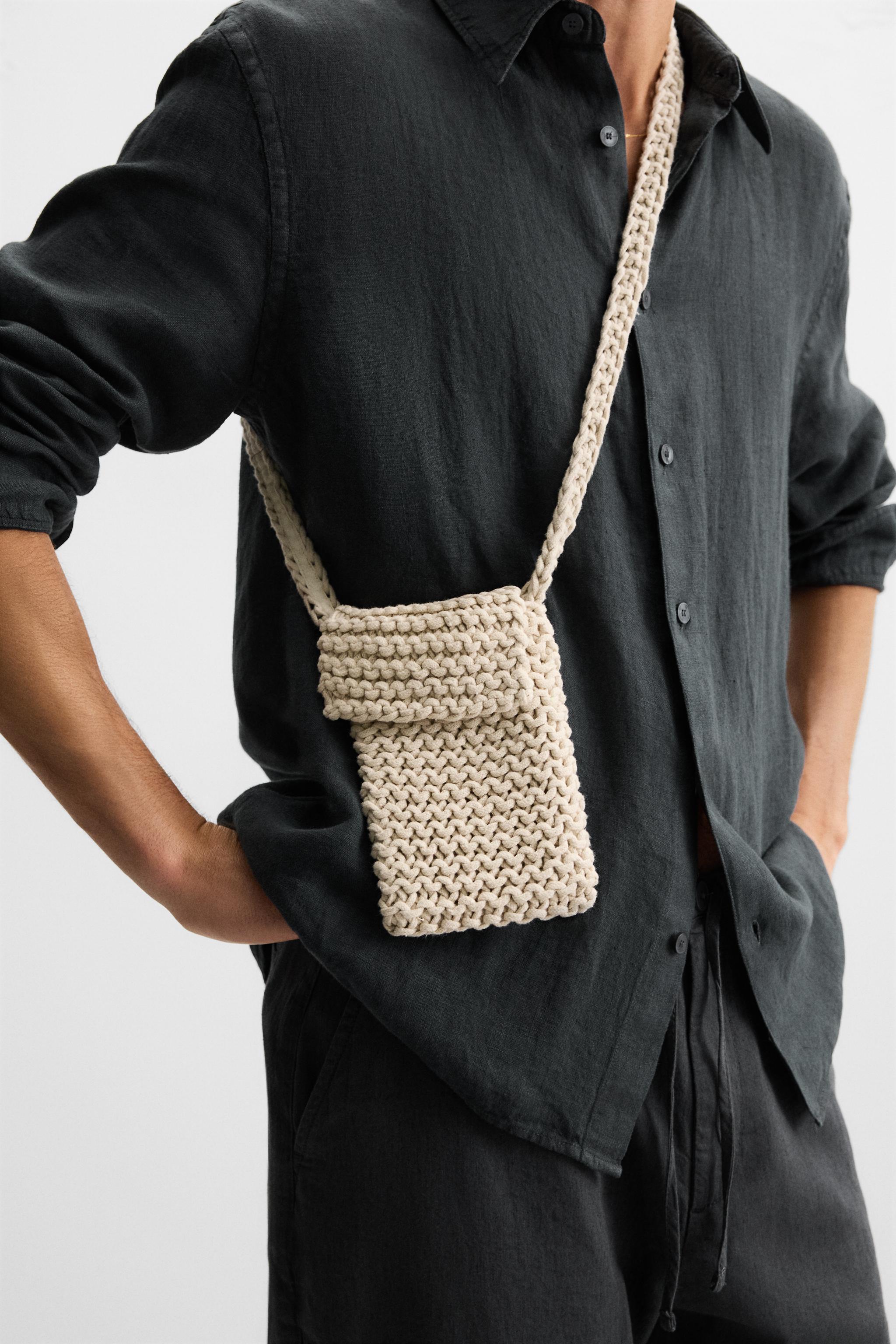 MACRAMÉ CROSSBODY BAG