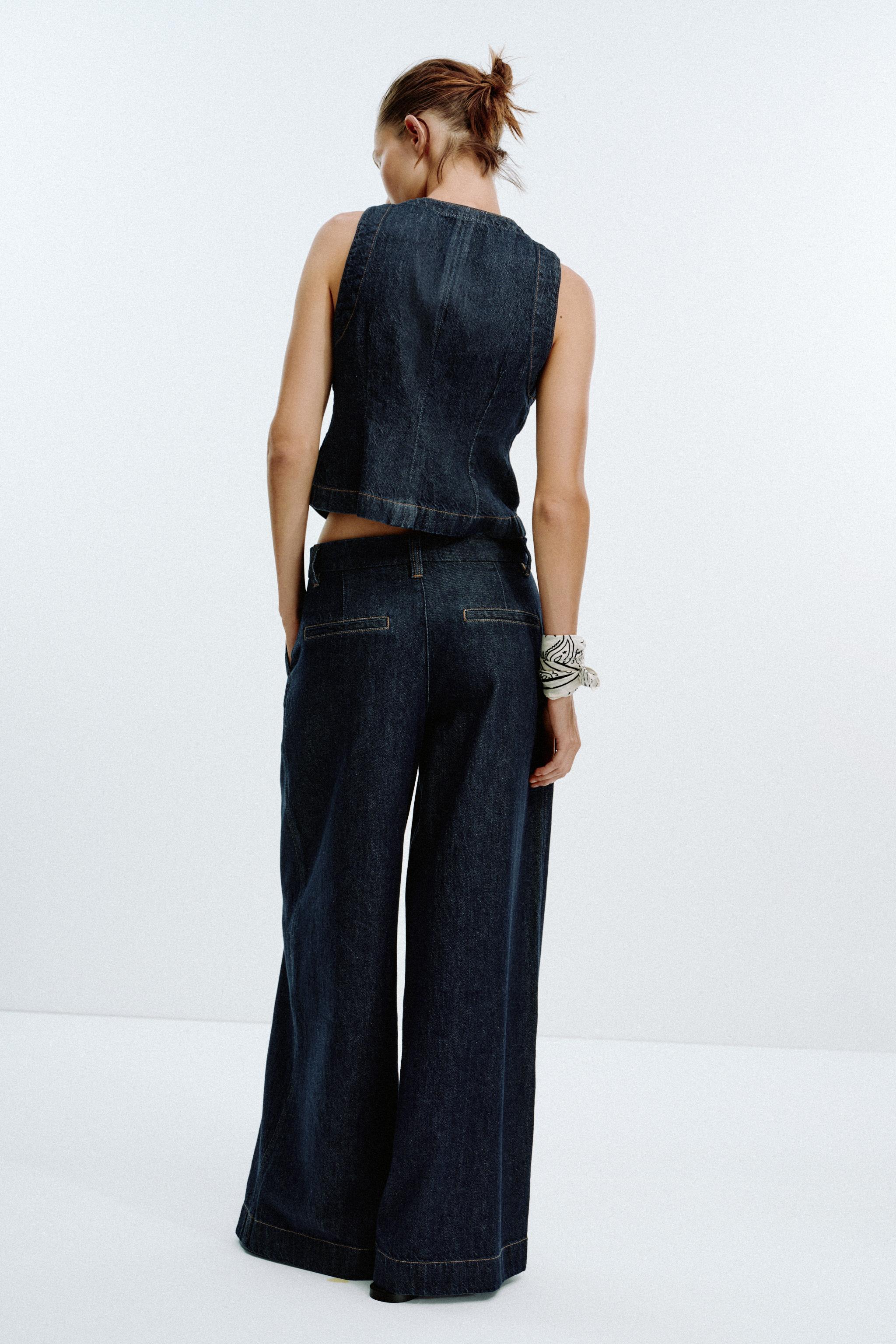 Z1975 MID-RISE WIDE LEG JEANS