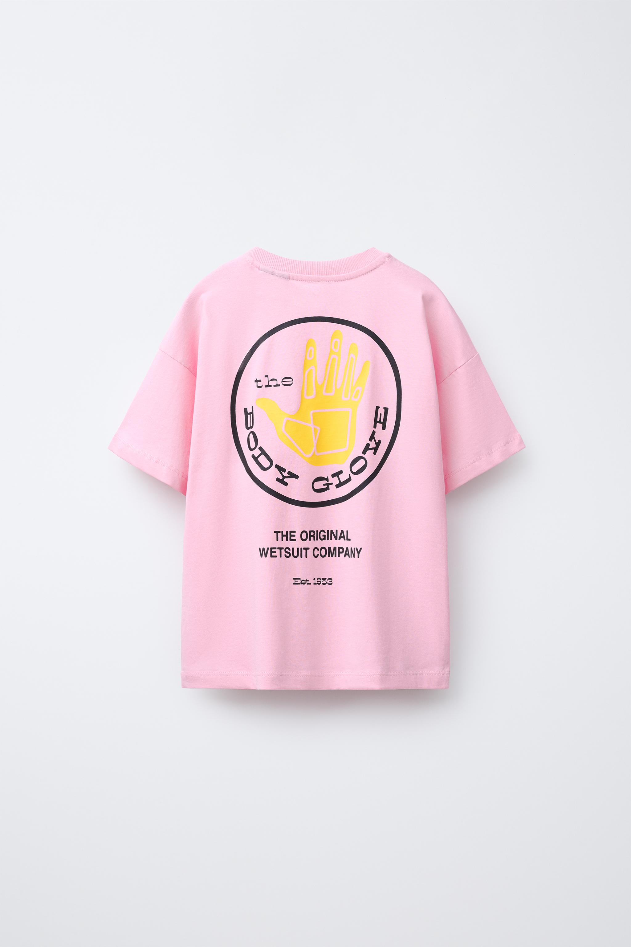 ZARA X BODY GLOVE ® RAISED PRINT T-SHIRT