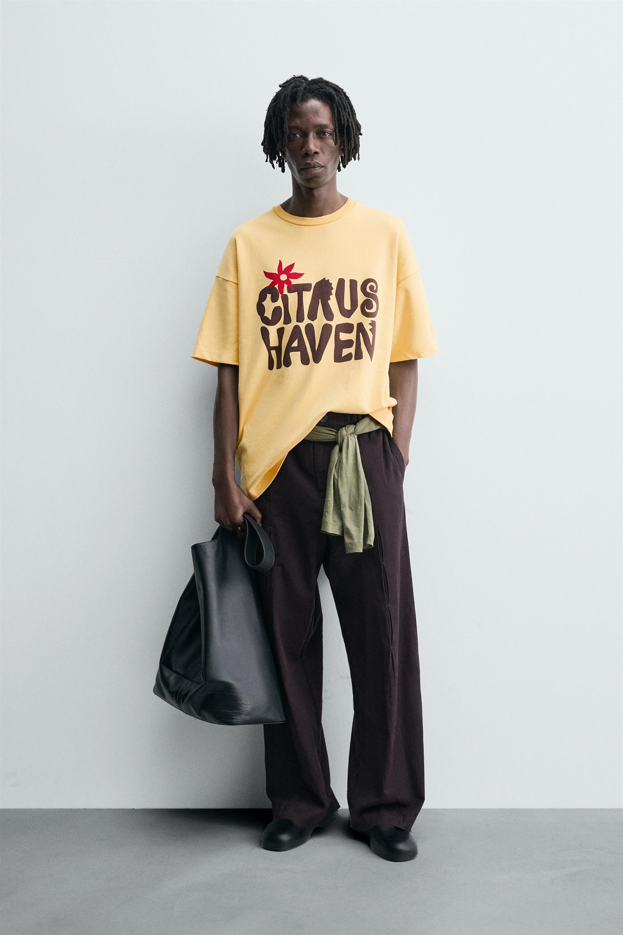 TEXT PRINT SWEATSHIRT