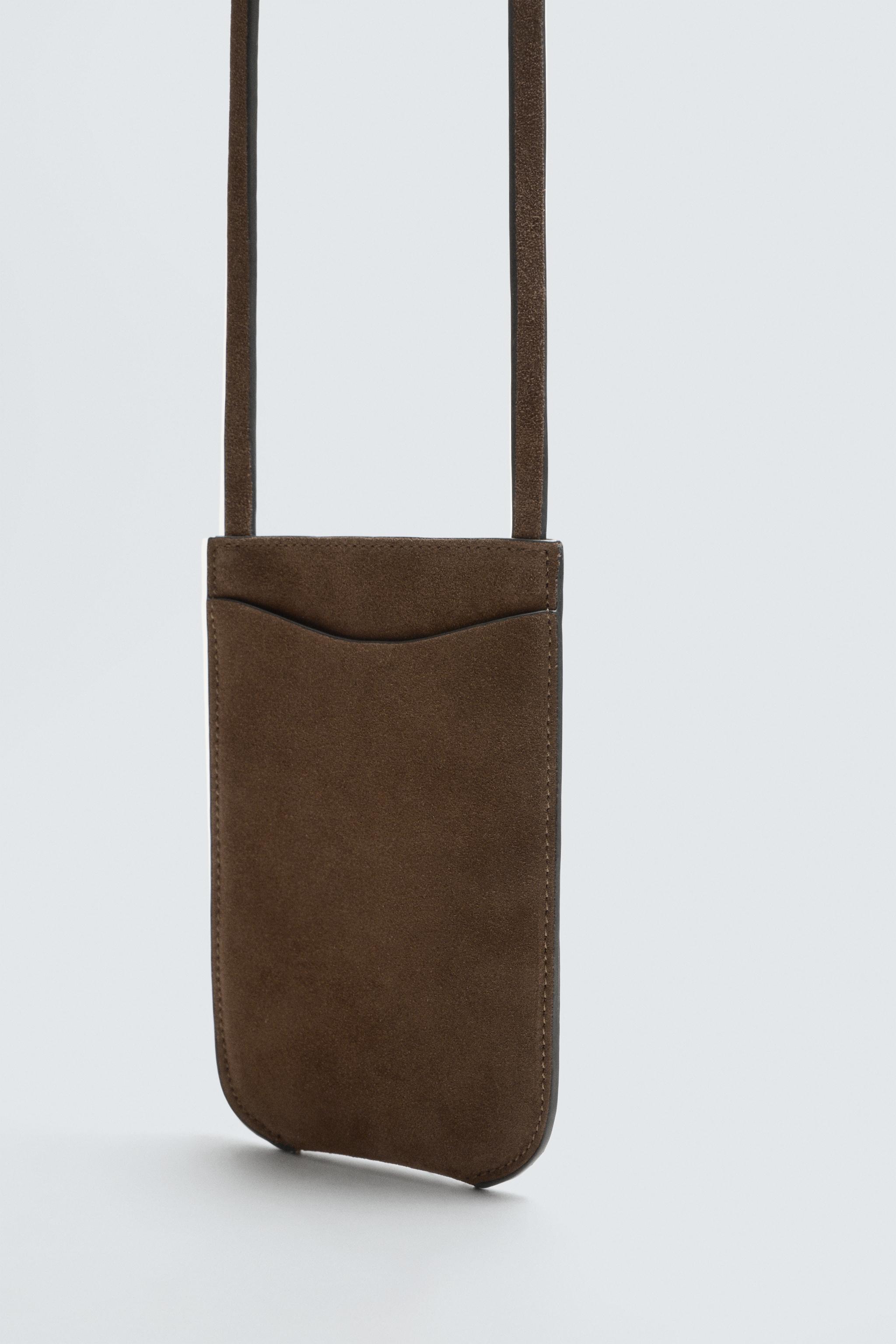 LEATHER CROSSBODY BAG