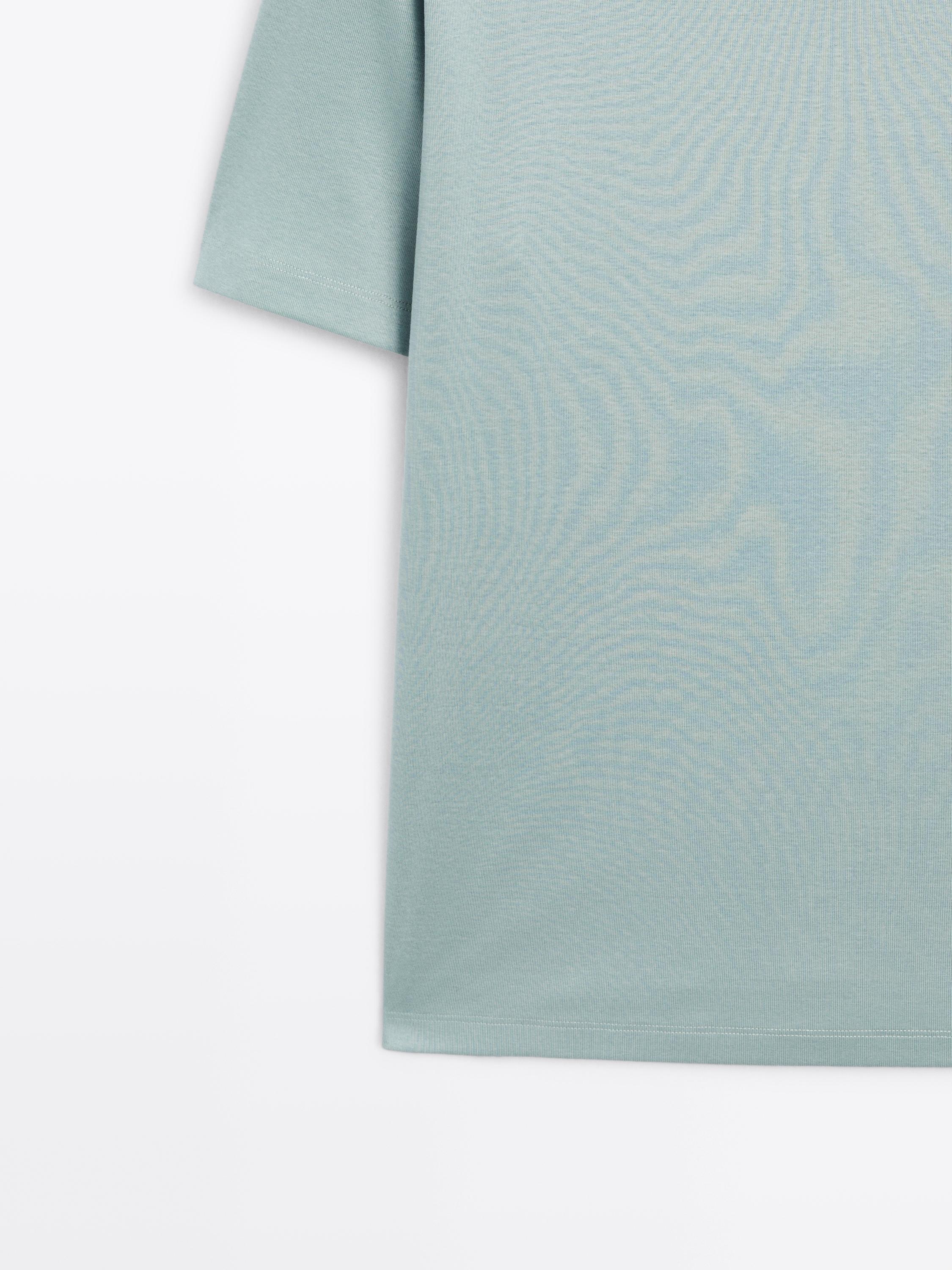 100% mercerised cotton T-shirt