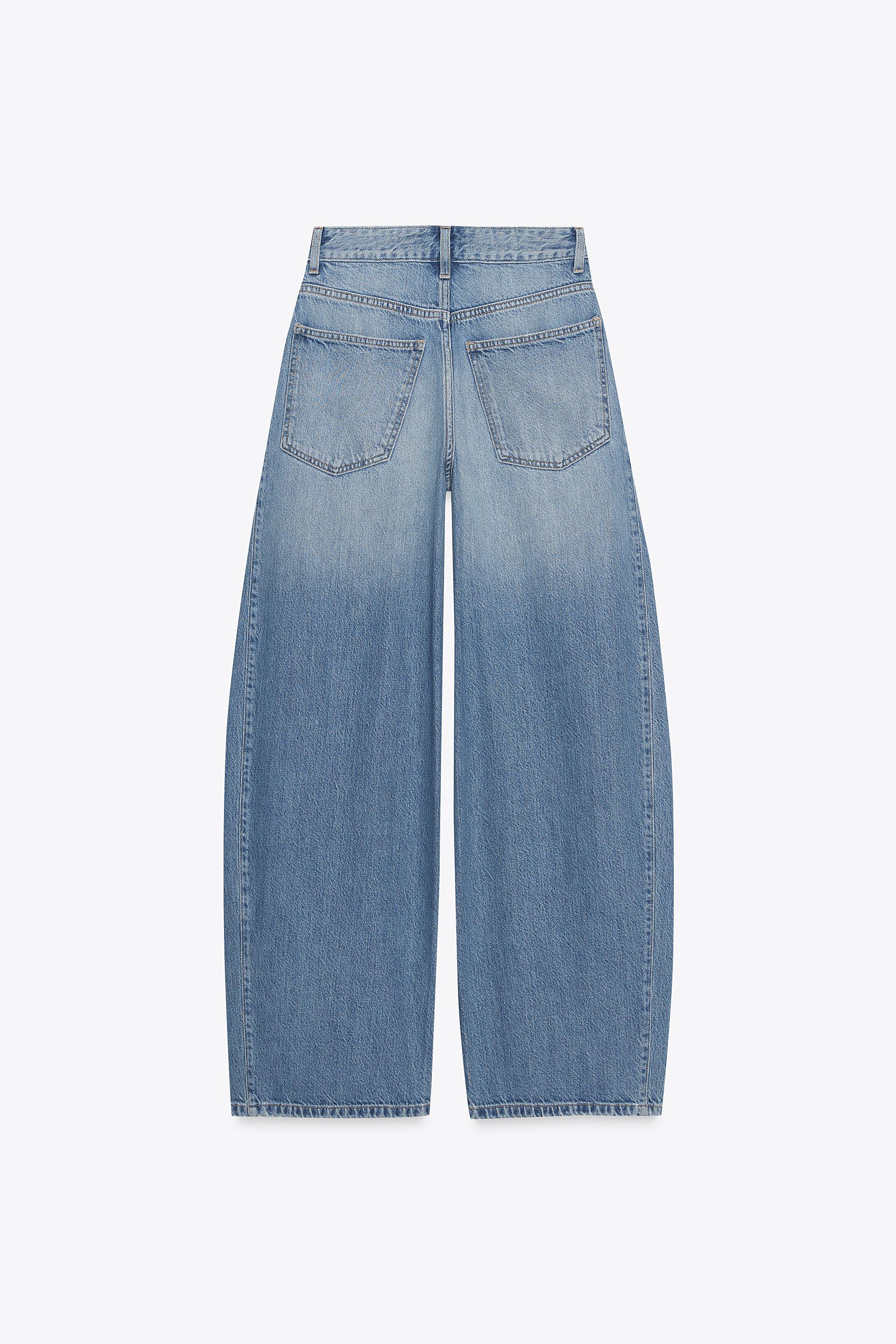 TRF OVERSIZE MID-RISE JEANS