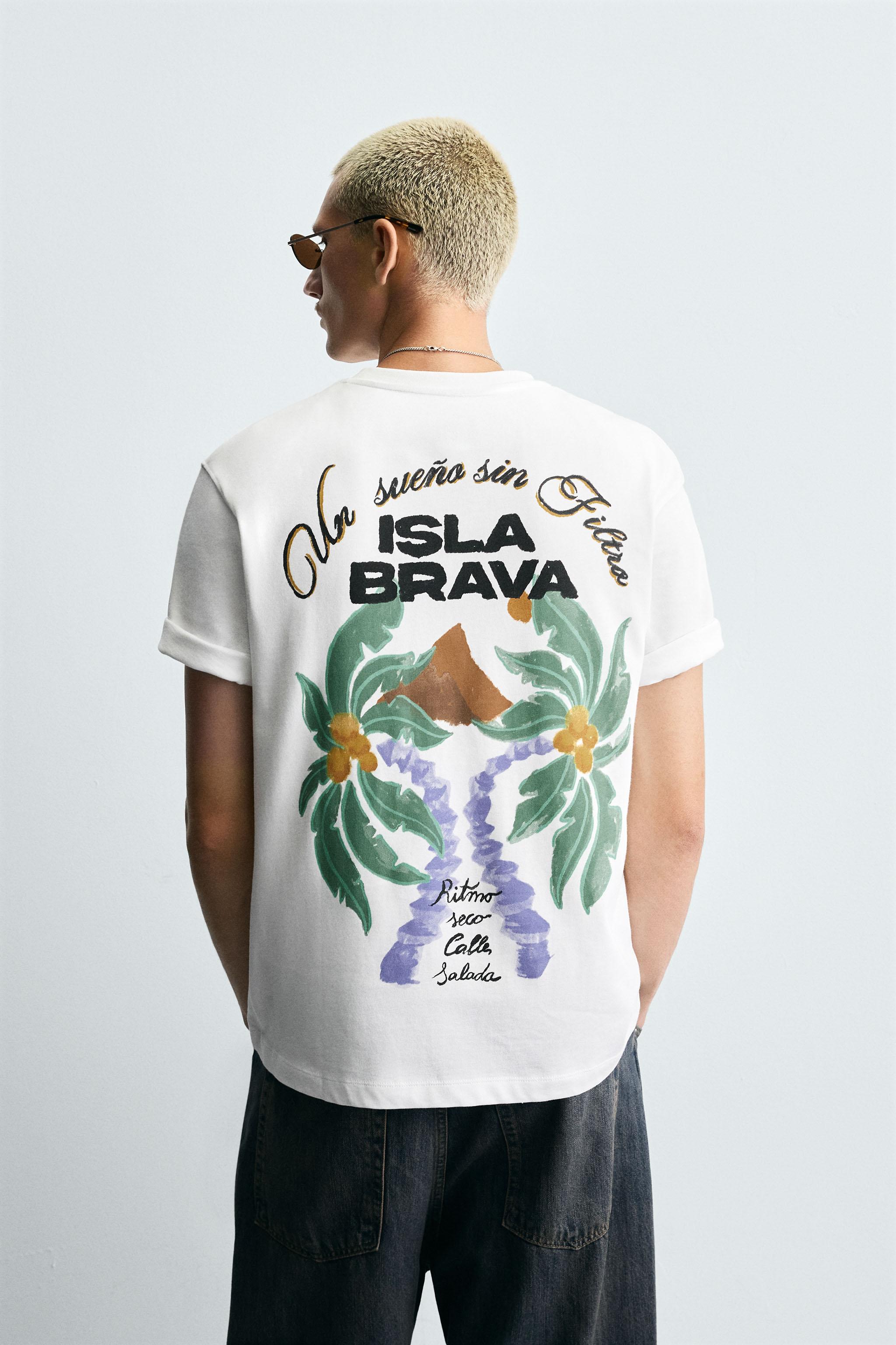 COMBINED EMBROIDERY T-SHIRT