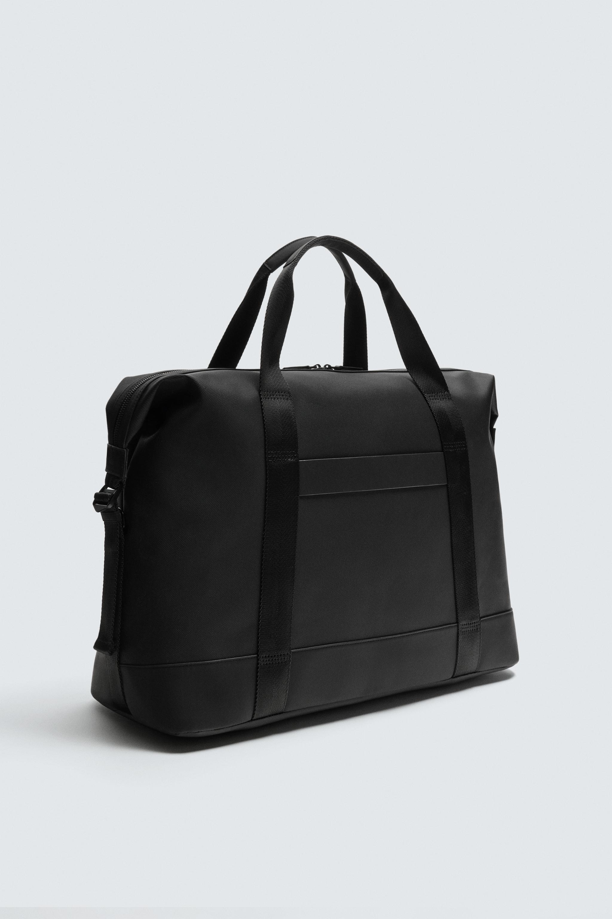RUBBERIZED WEEKENDER BAG