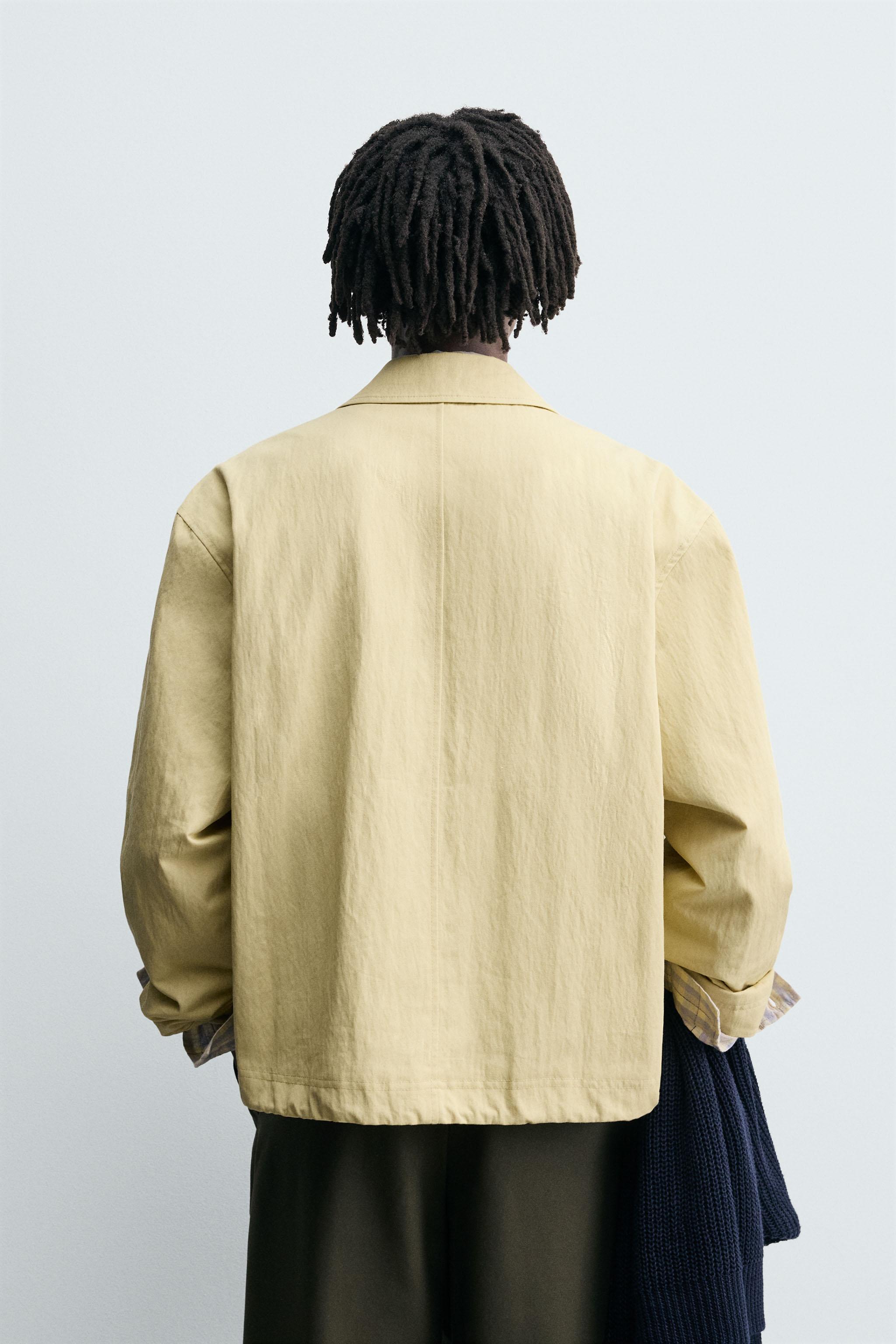 STRUCTURED CROPPED FIT JACKET