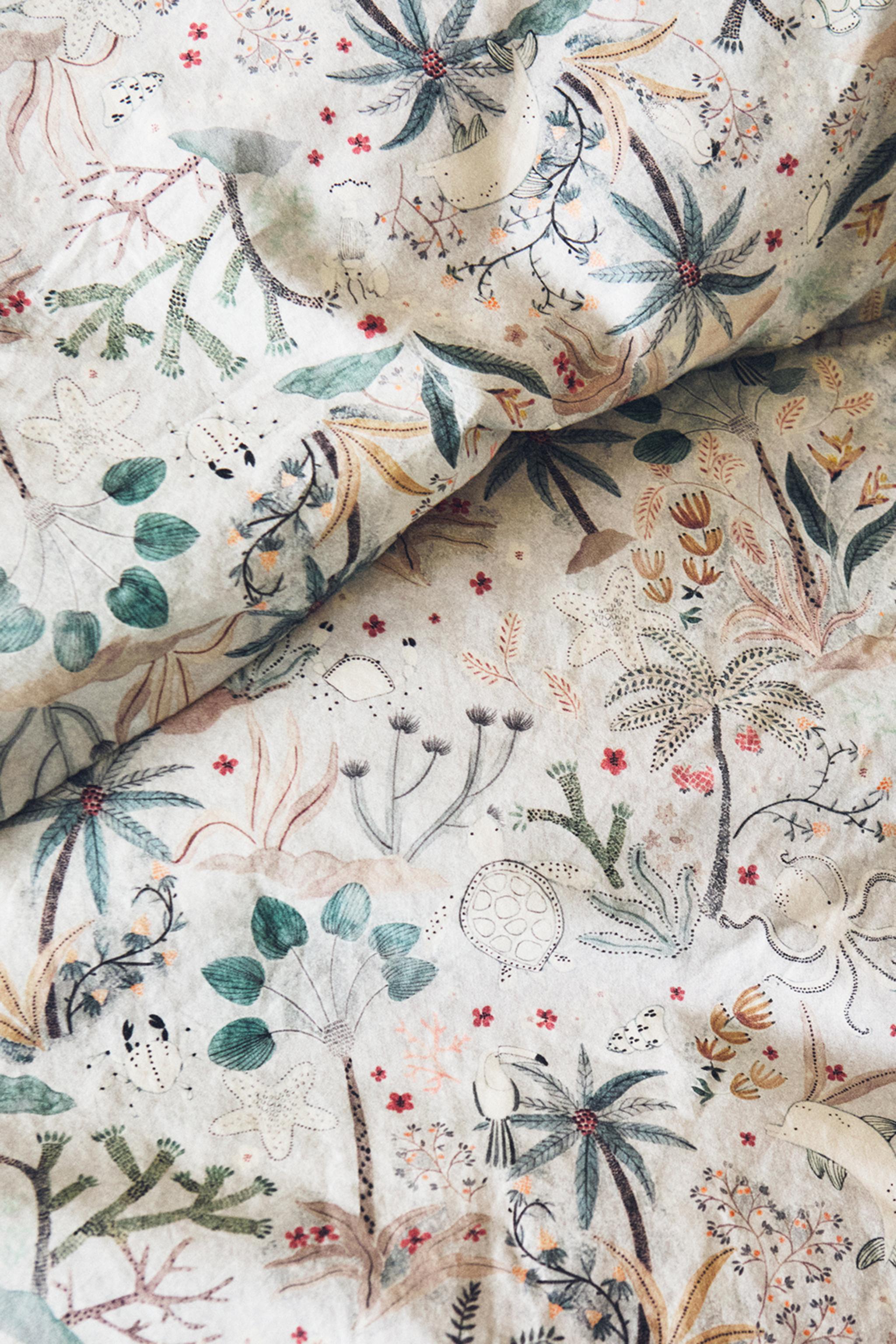 CHILDREN’S SEA PRINT DUVET COVER