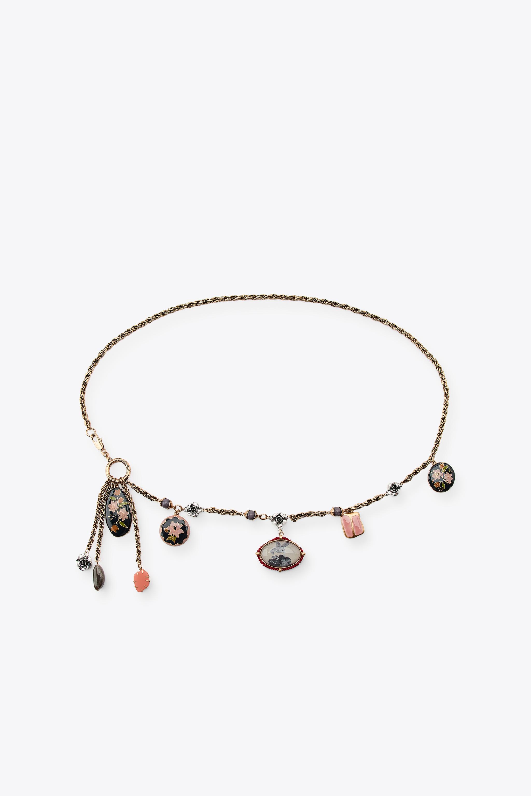 RESIN CHARM LINK BELT