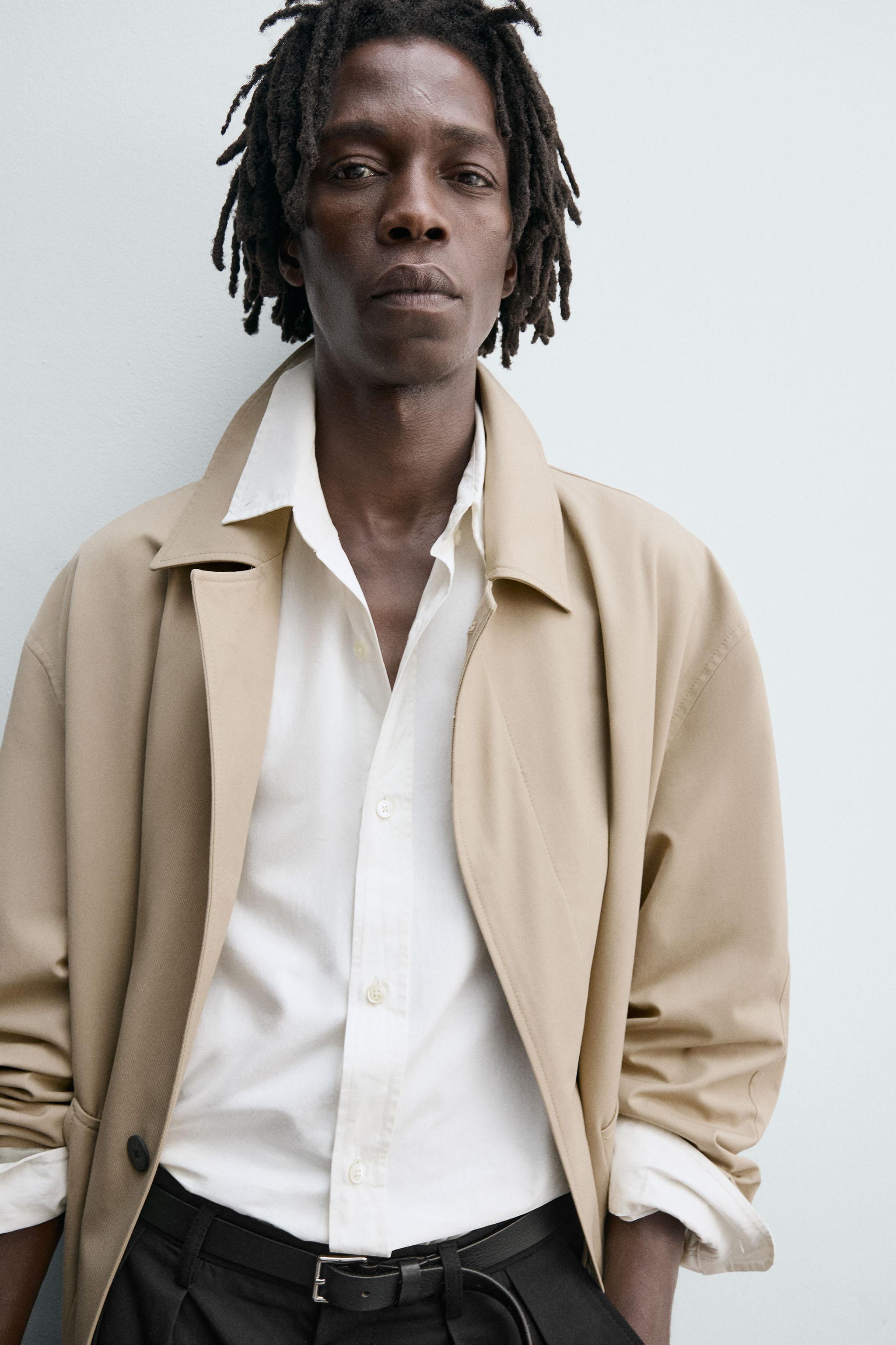 PLEATED WIDE FIT PANTS