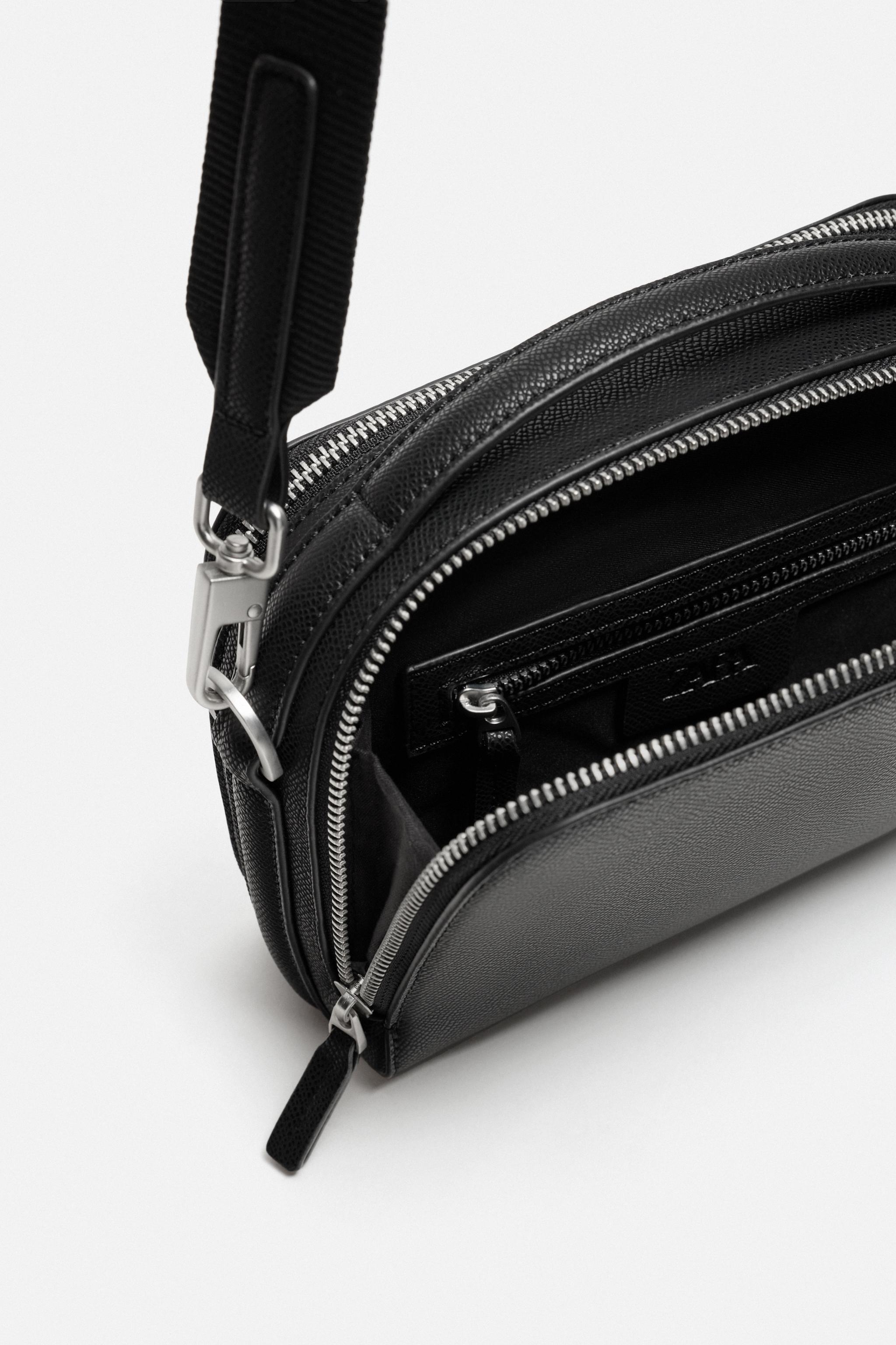 TEXTURED CROSSBODY BAG