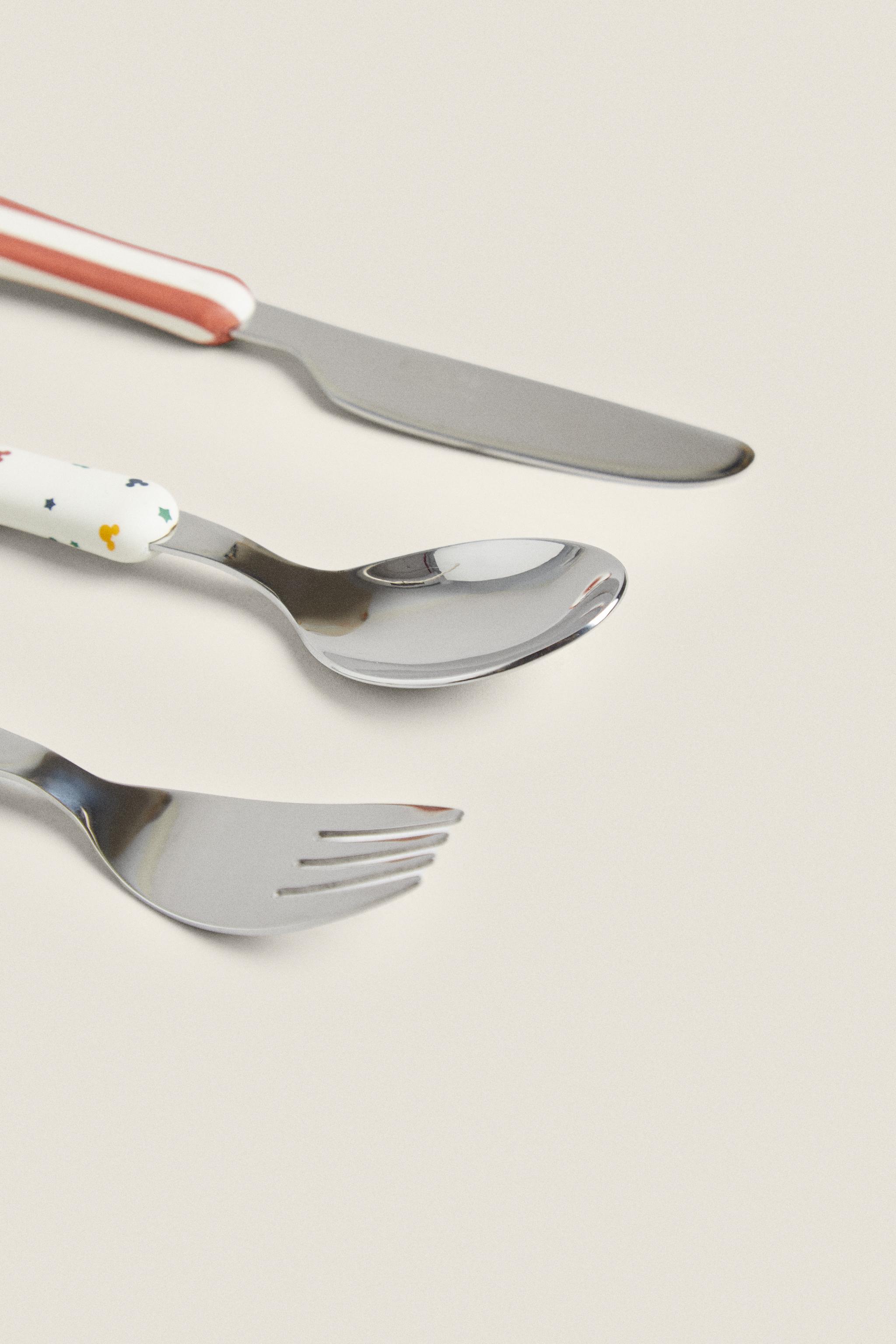 CHILDREN’S MICKEY MOUSE © DISNEY FLATWARE SET (SET OF 3)
