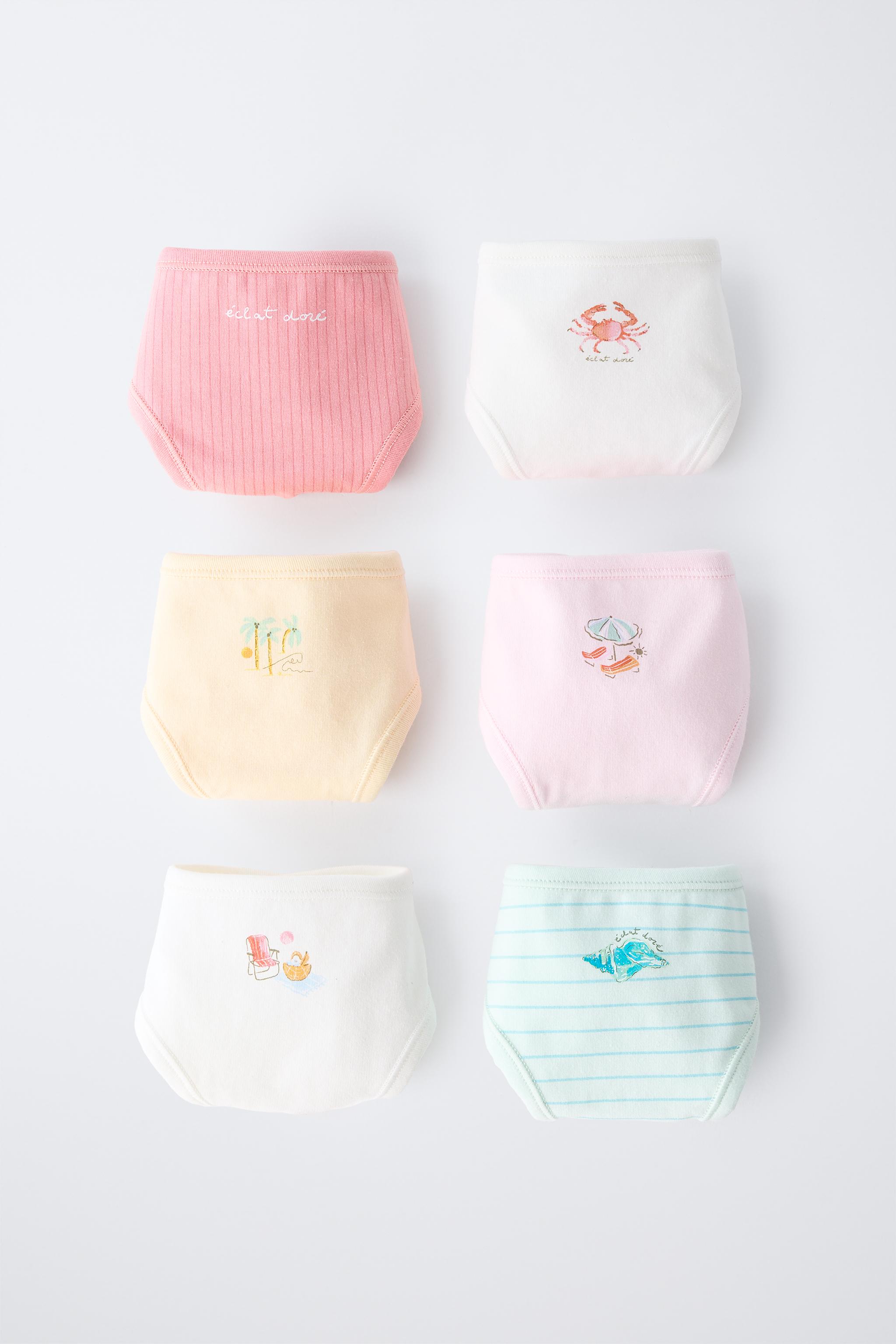 AGES 6-14/ SIX-PACK OF PRINTED UNDERWEAR