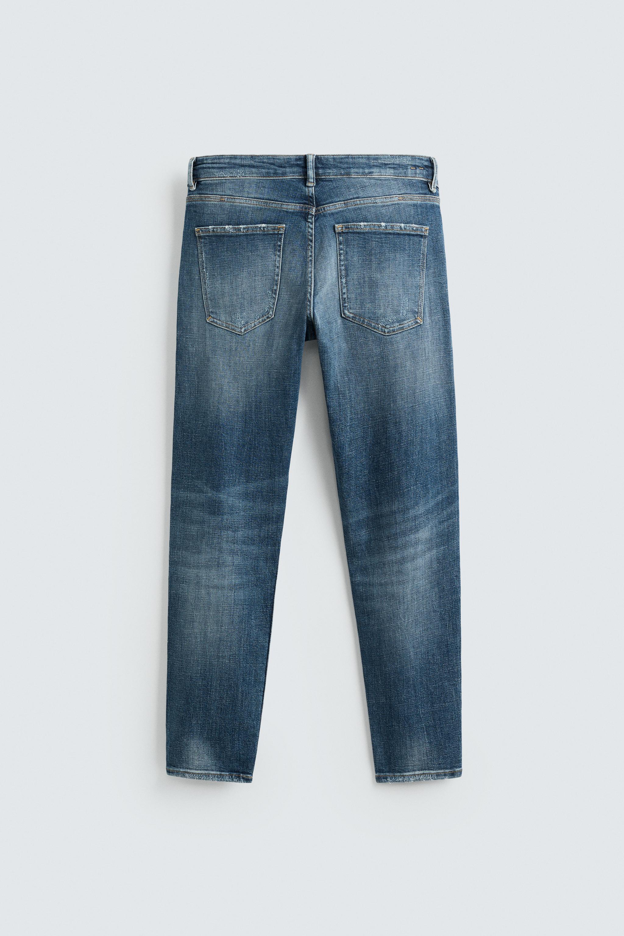 RIPPED SKINNY FIT JEANS