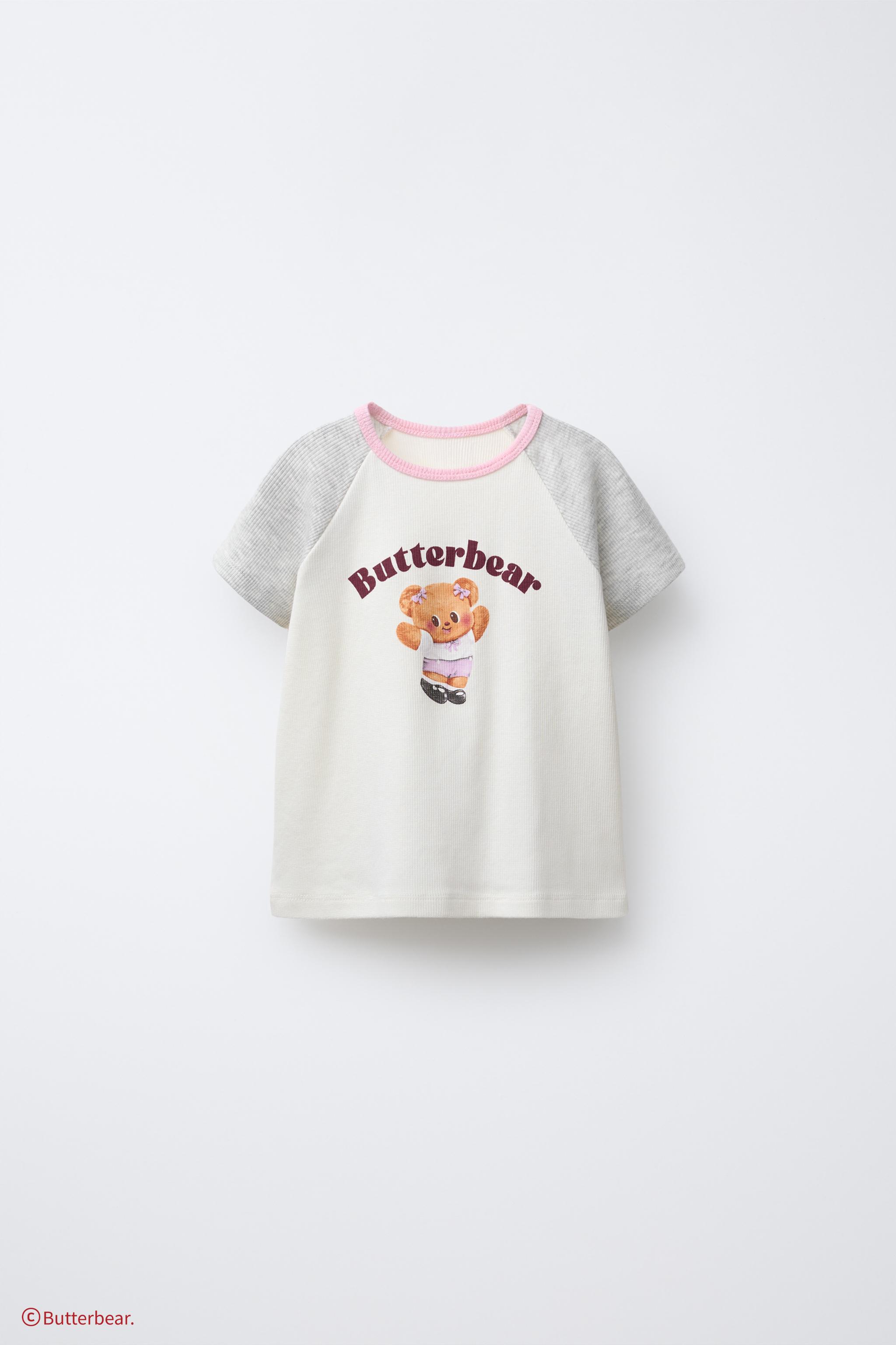 BUTTERBEAR © RAGLAN SLEEVE T-SHIRT
