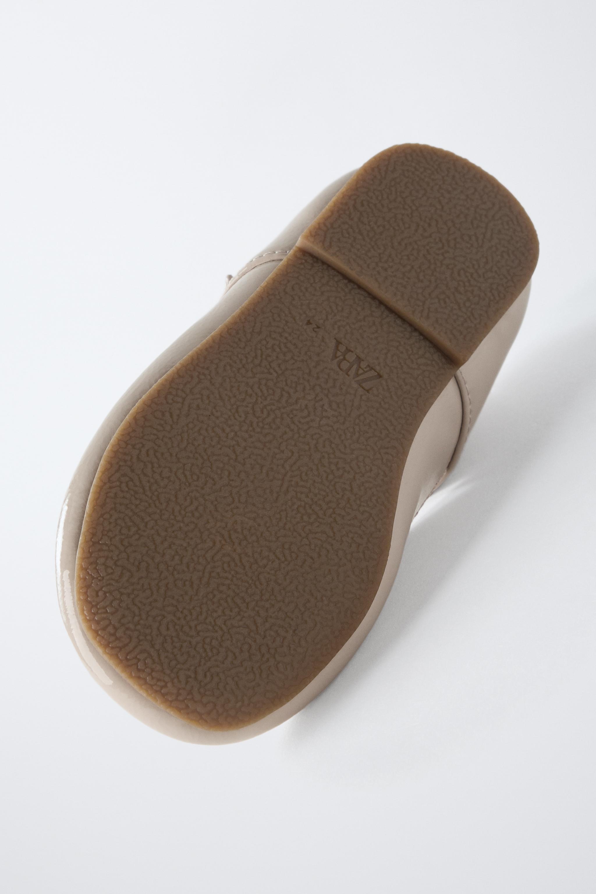 PATENT T-STRAP SHOES