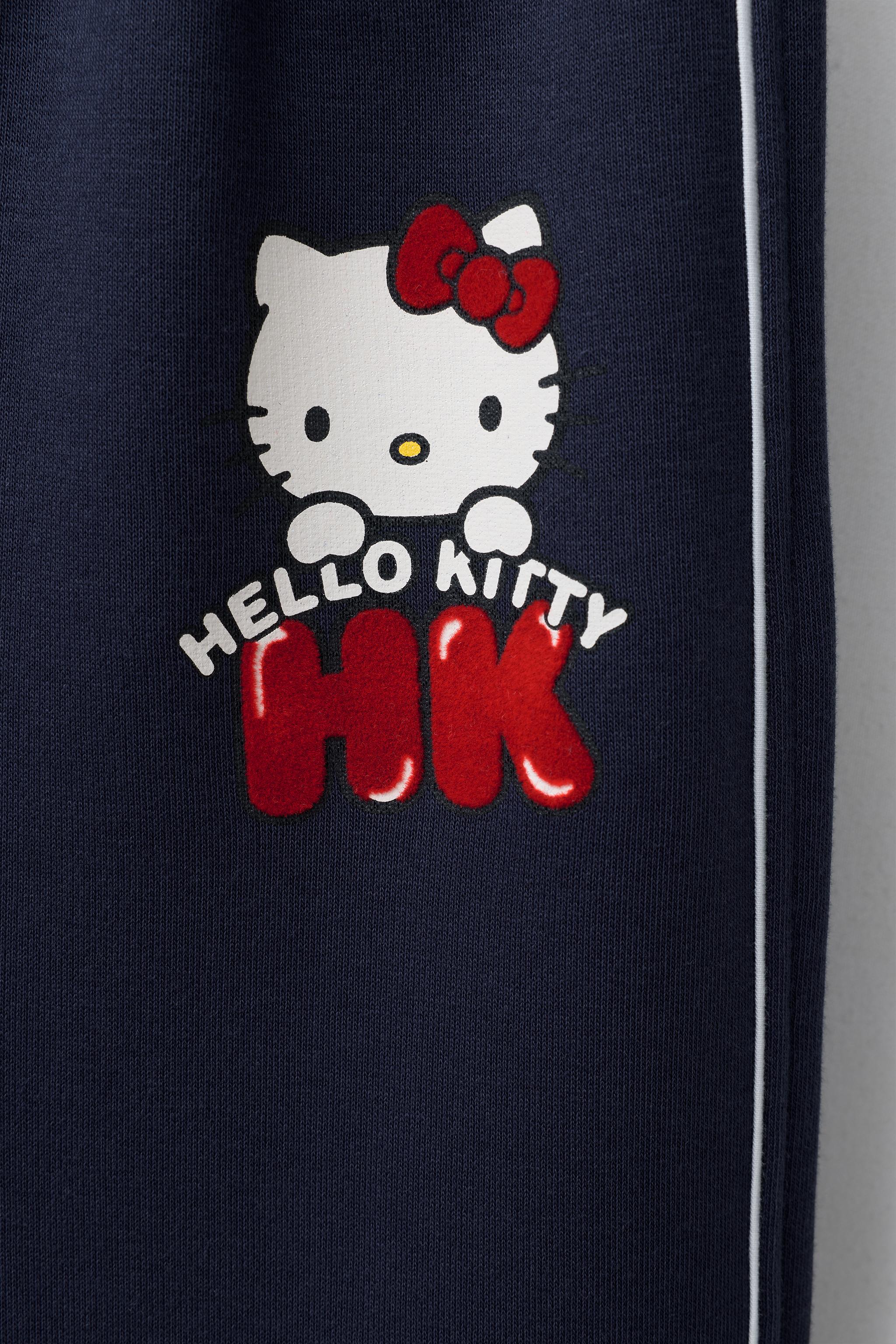 HELLO KITTY © SANRIO WIDE LEG JOGGING PANTS