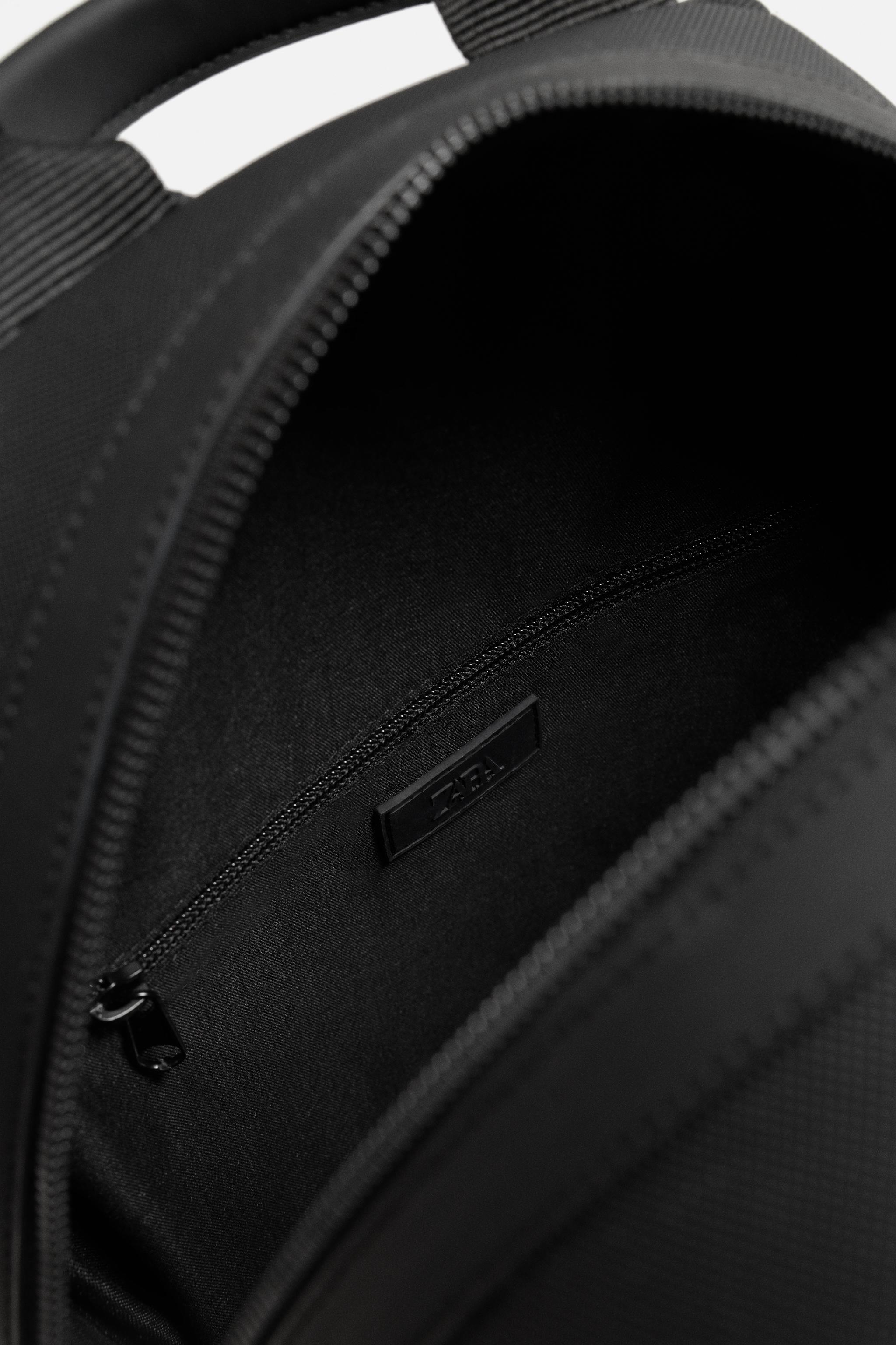 RUBBERIZED TEXTURE BACKPACK