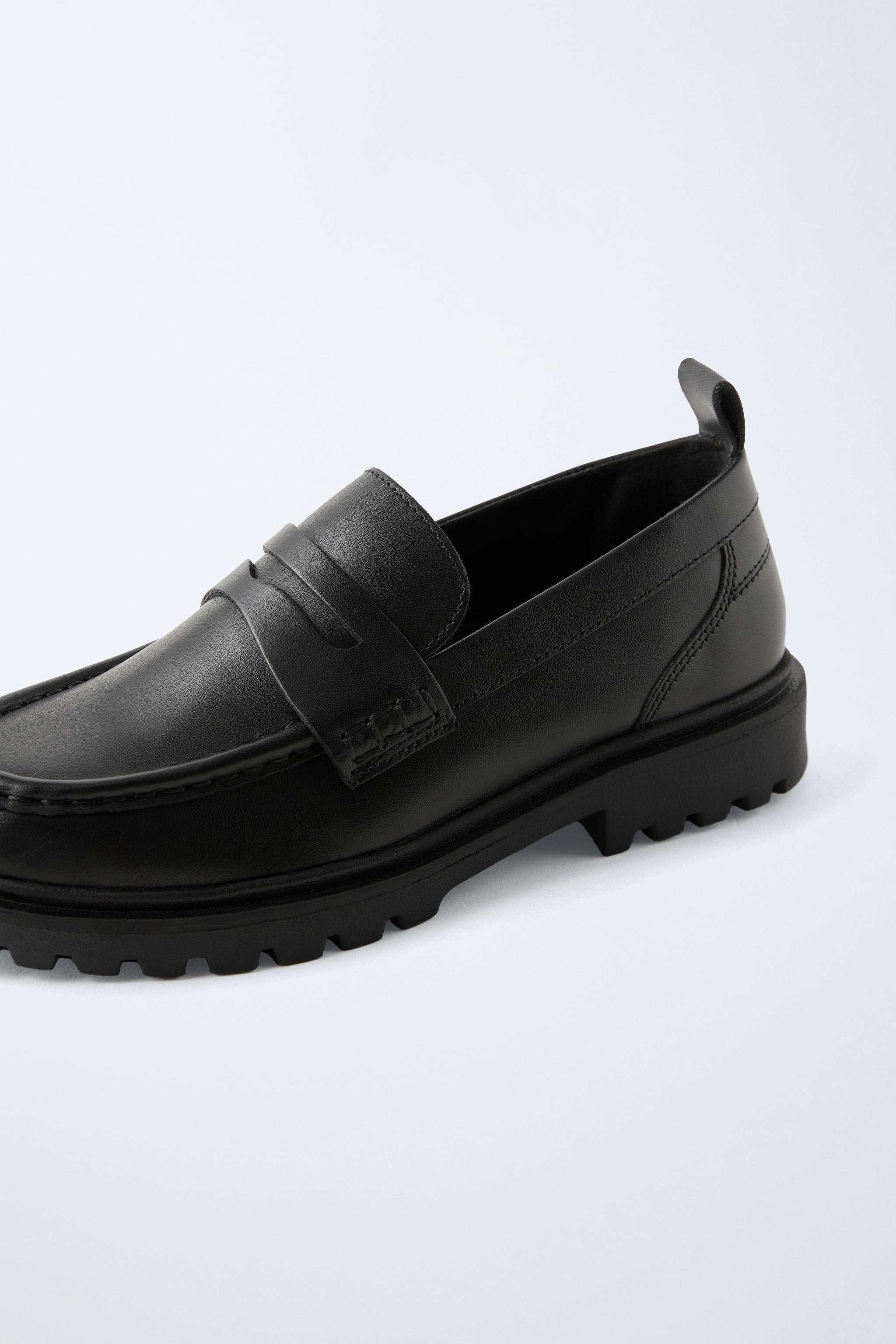 LEATHER SCHOOL SHOES