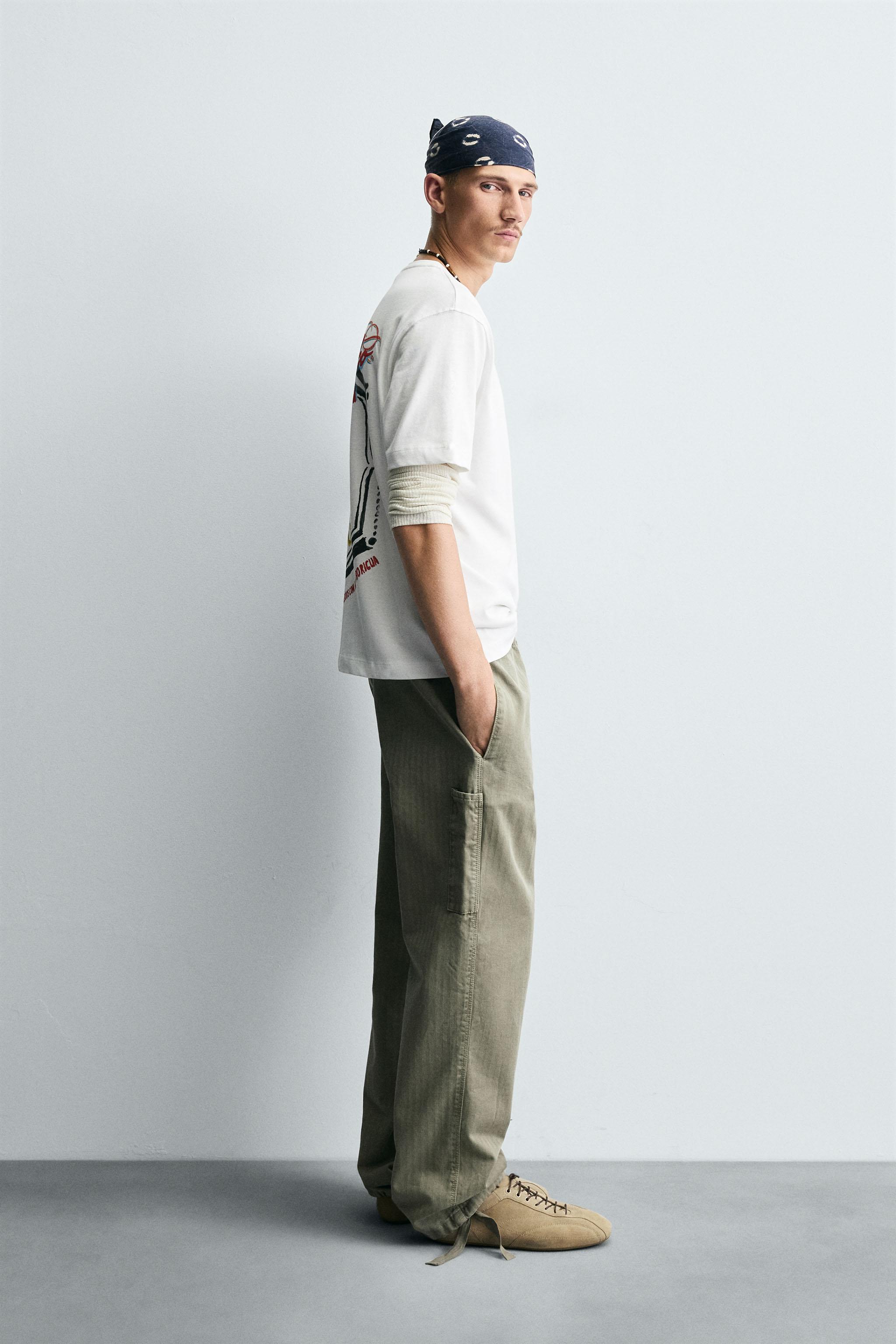 COMBINED EMBROIDERY T-SHIRT