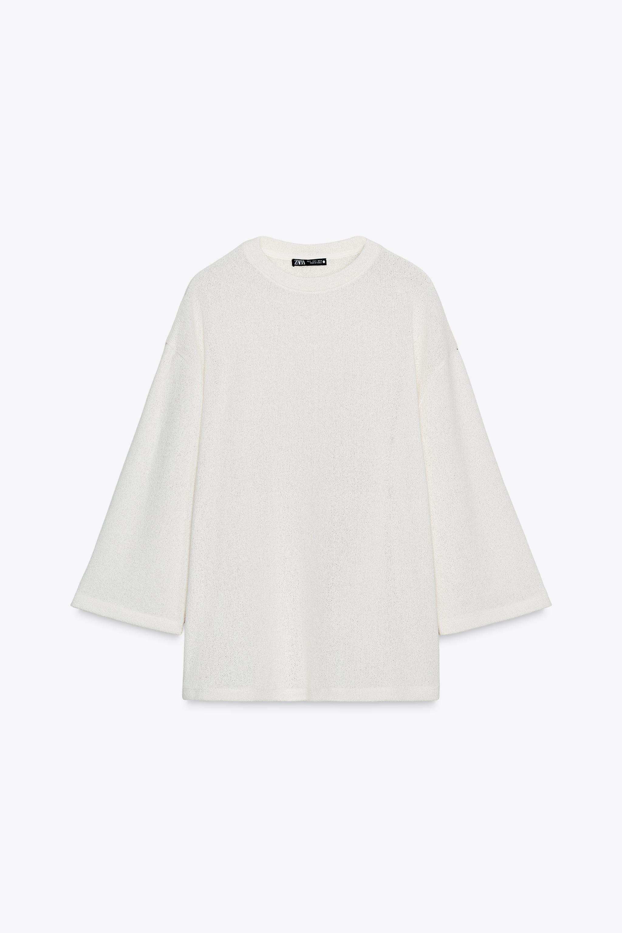 OVERSIZED KNIT T-SHIRT