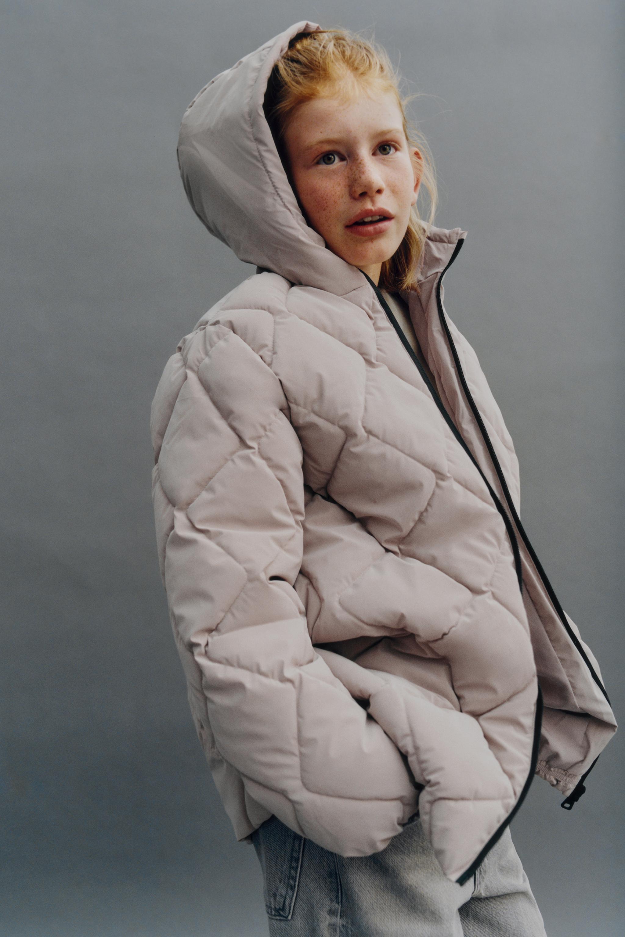 LIGHTWEIGHT RUBBERIZED PUFFER COAT
