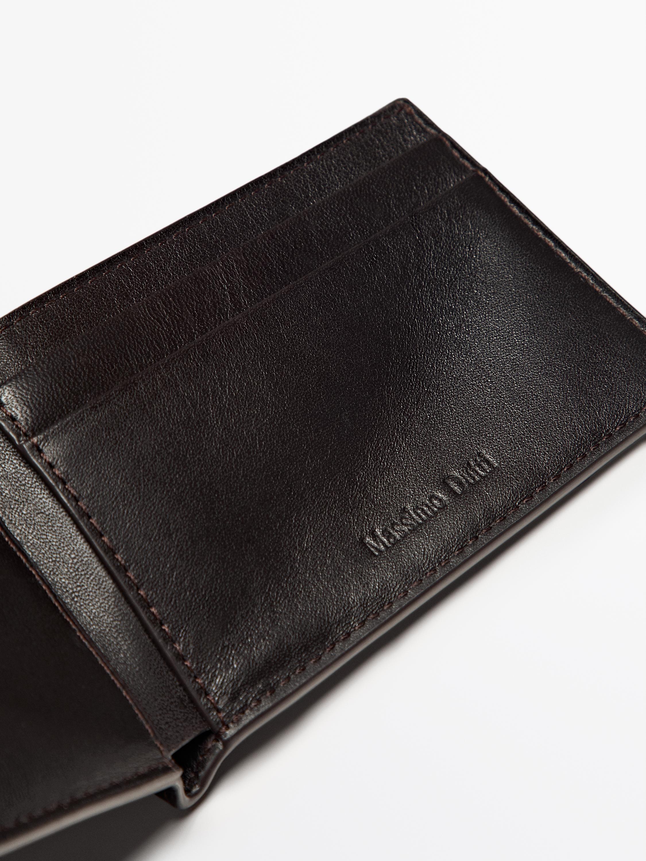 Nappa leather landscape wallet