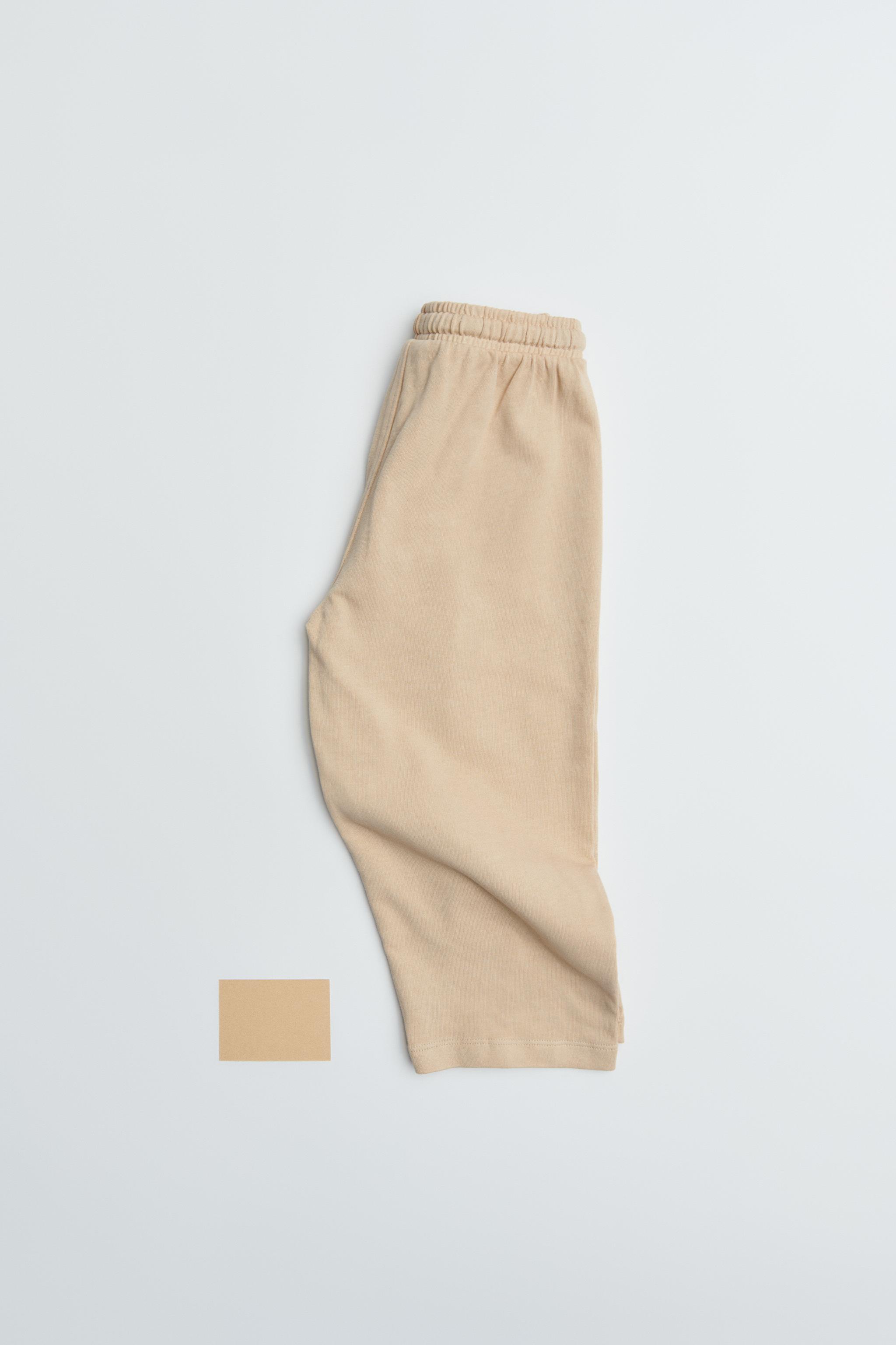 PLAIN WIDE LEG T-SHIRT AND PANTS SET