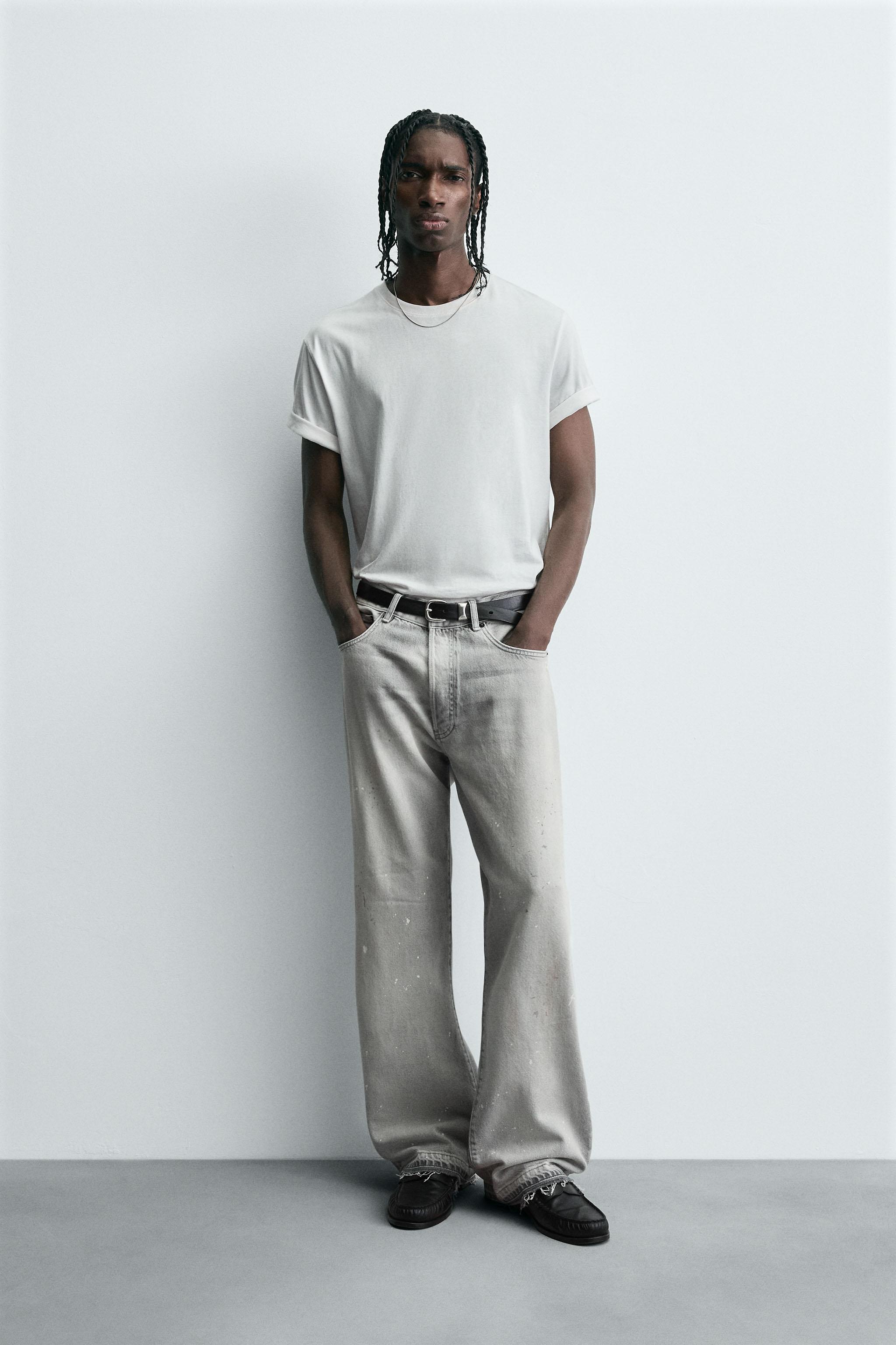 SPLATTER LOOSE FIT JEANS