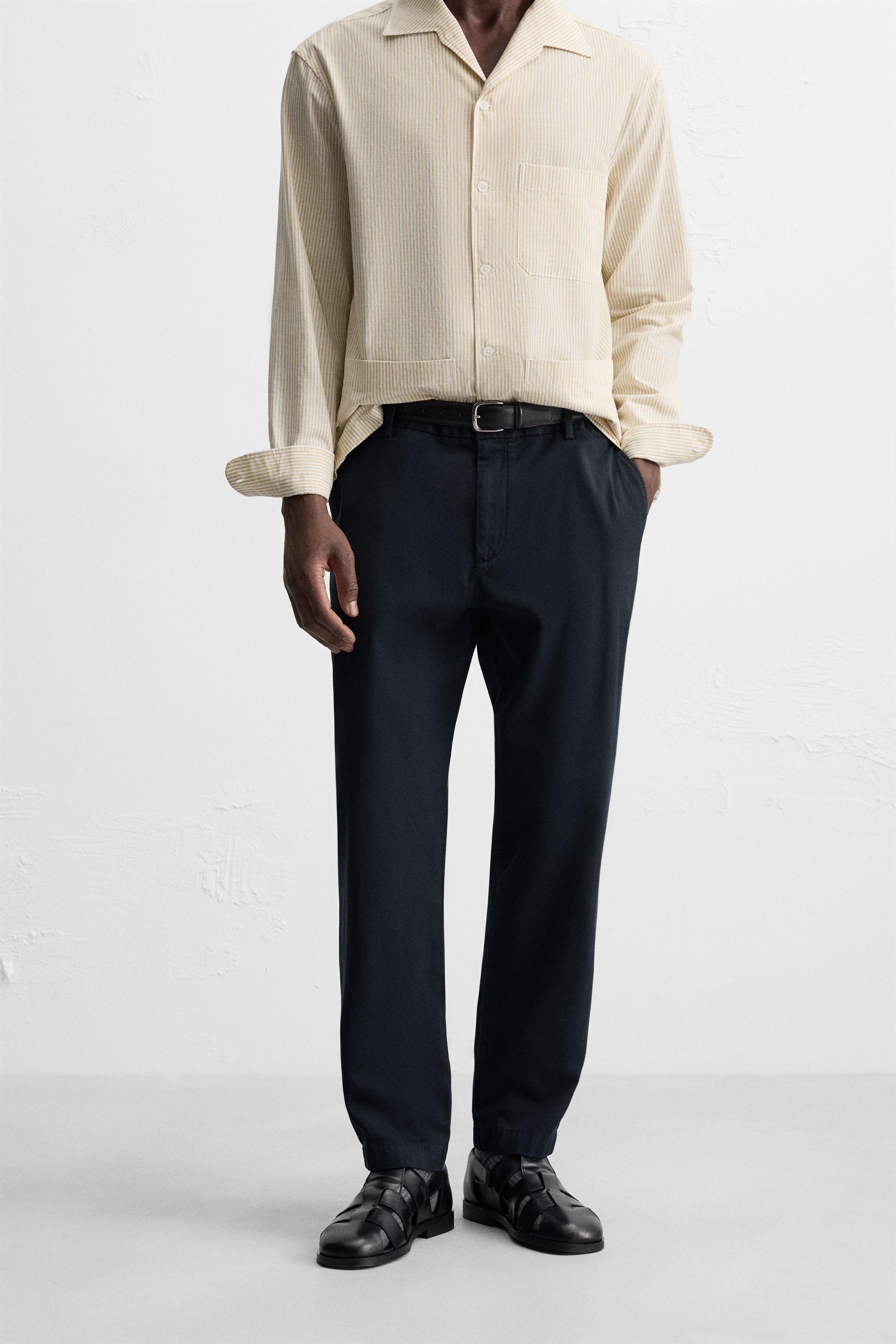 TWILL CHINO PANTS