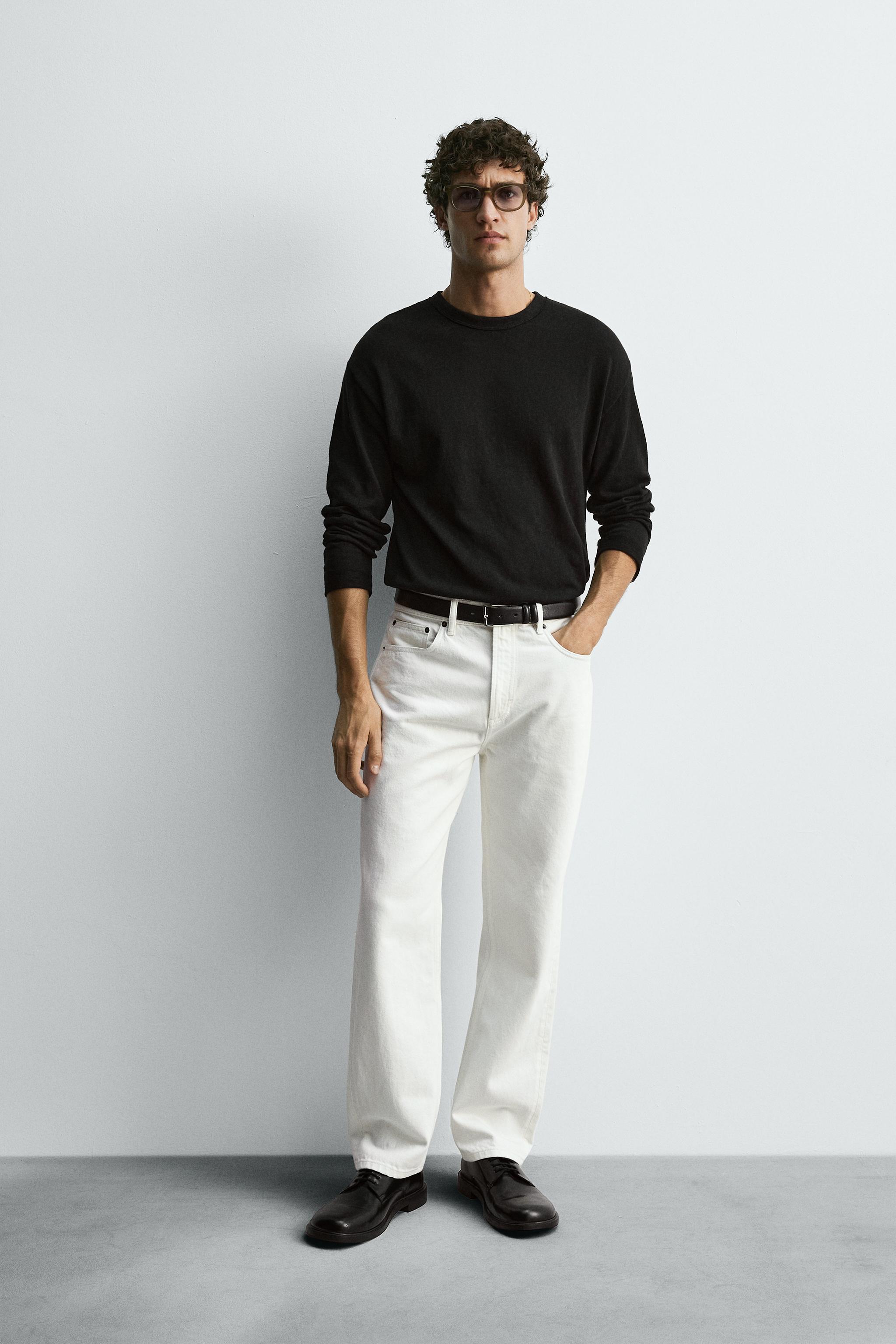 STRAIGHT ANKLE FIT JEANS