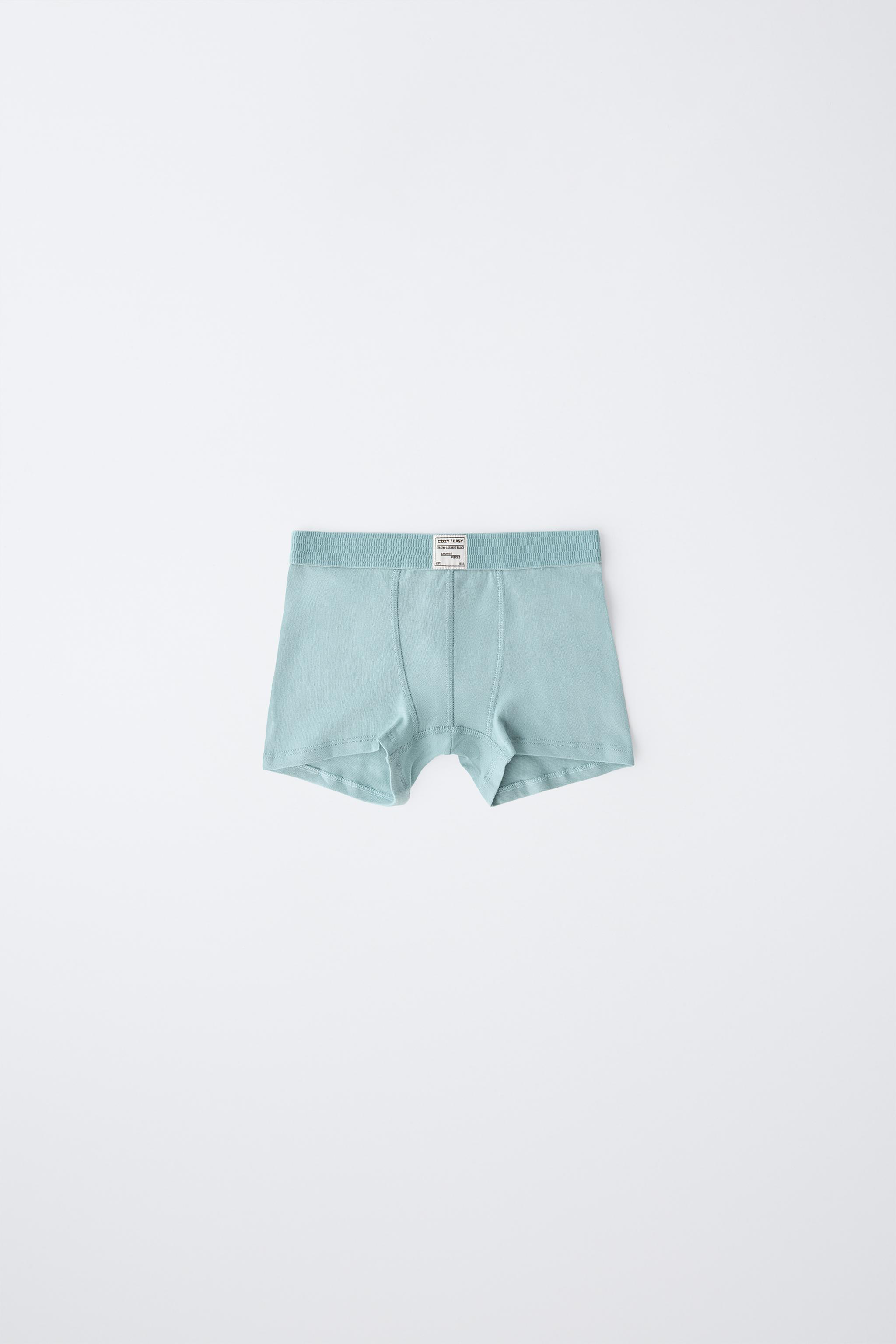 6-14/ FIVE-PACK OF BOXERS WITH LABEL