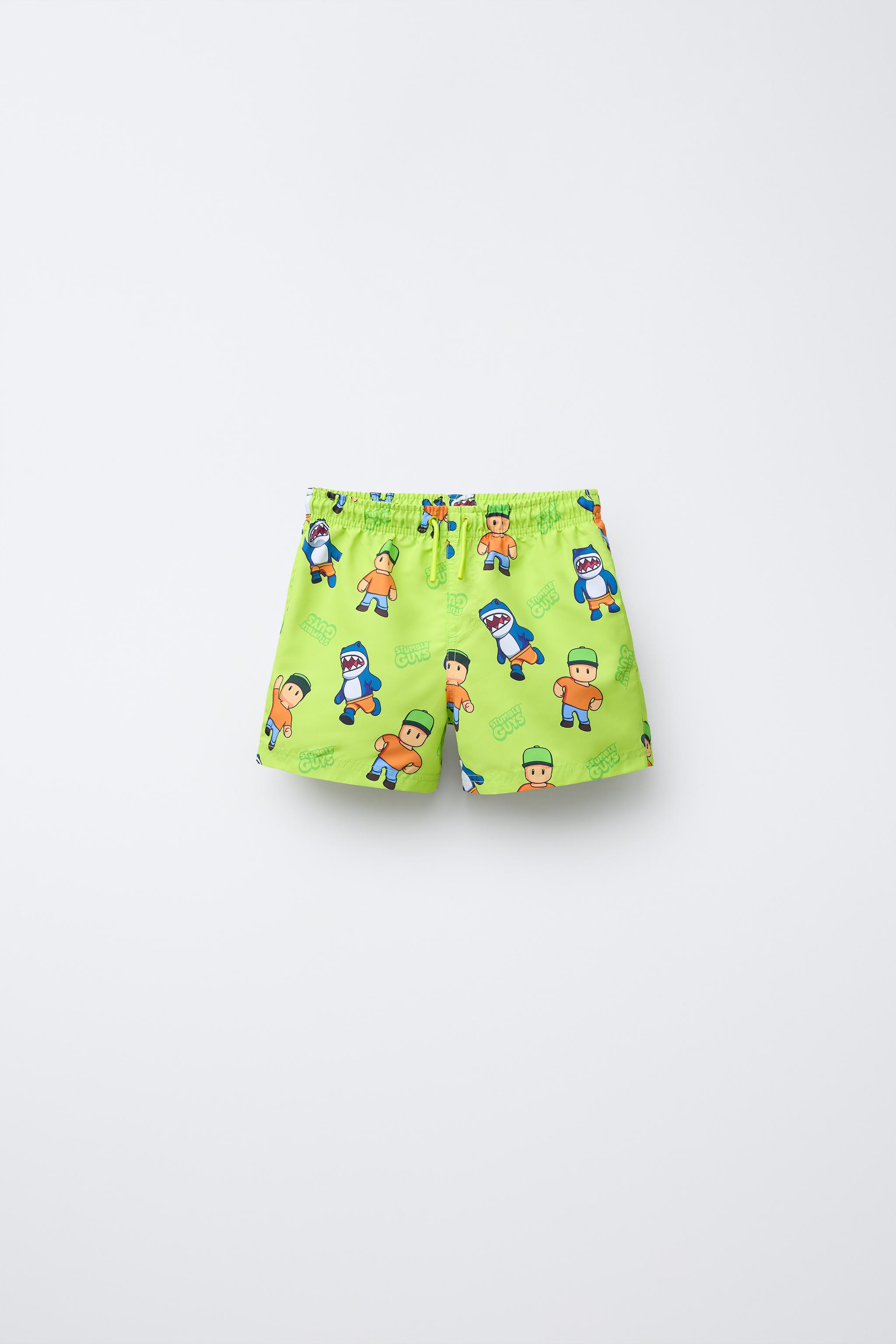 6-14 YEARS/ STUMBLE GUYS ™ © SCOPELY SWIM SHORTS