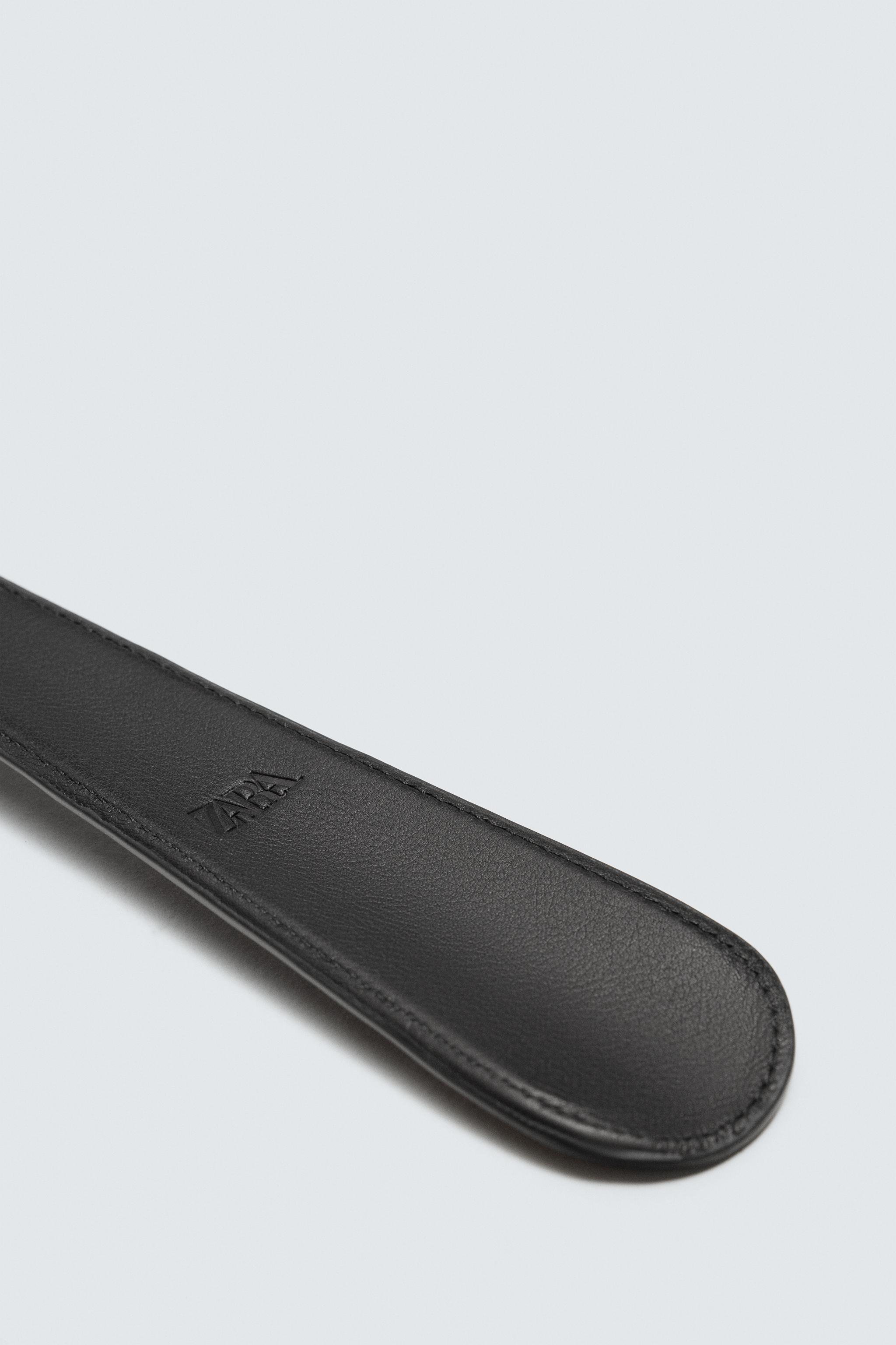 LEATHER SHOEHORN