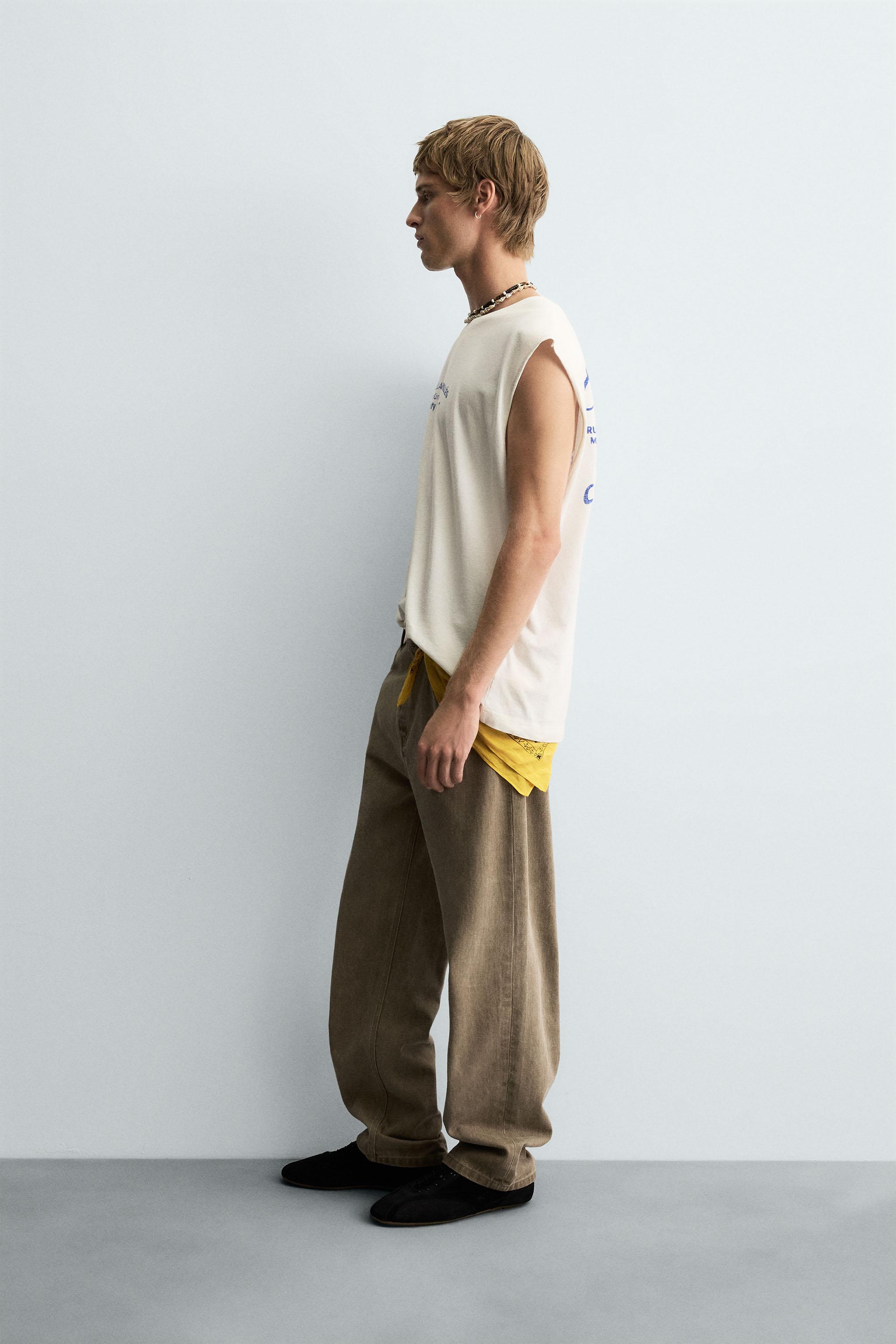 WASHED PRINT TANK TOP