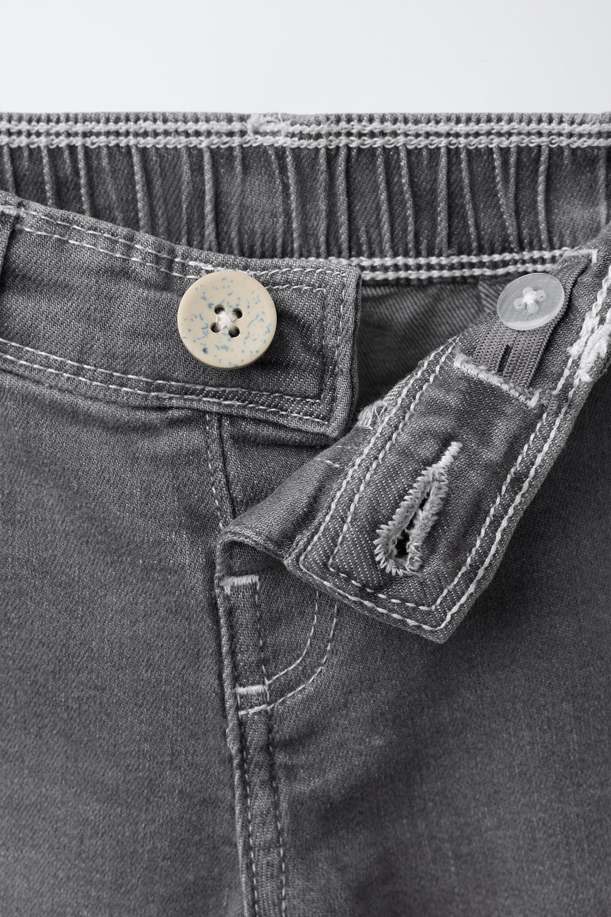 EMBROIDERED FLORAL SAILOR JEANS