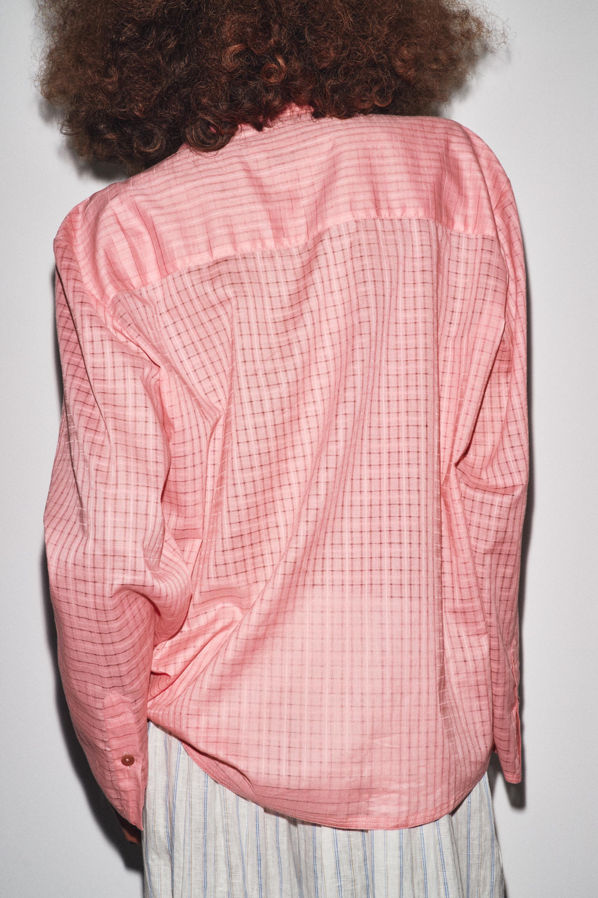 ZW COLLECTION PLAID PAJAMA SHIRT