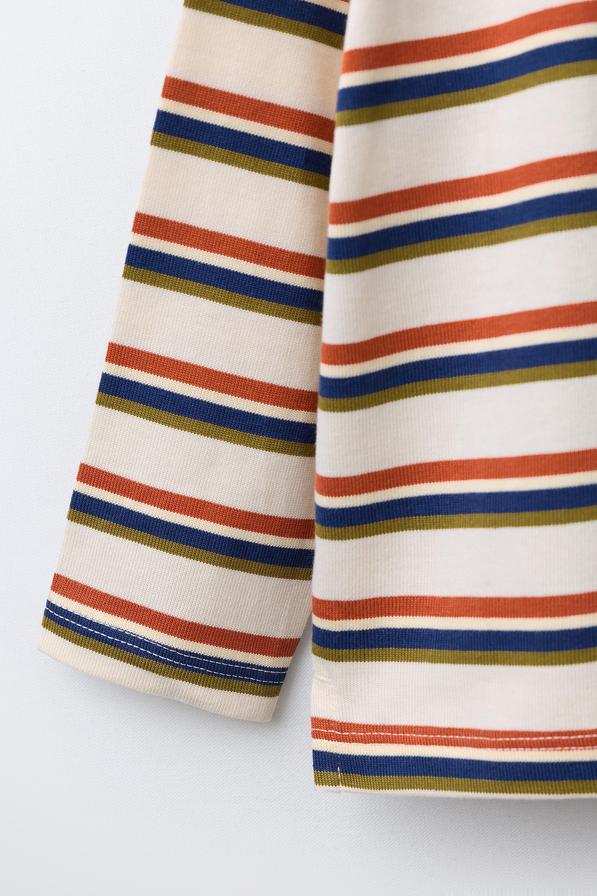 HEAVYWEIGHT STRIPED T-SHIRT