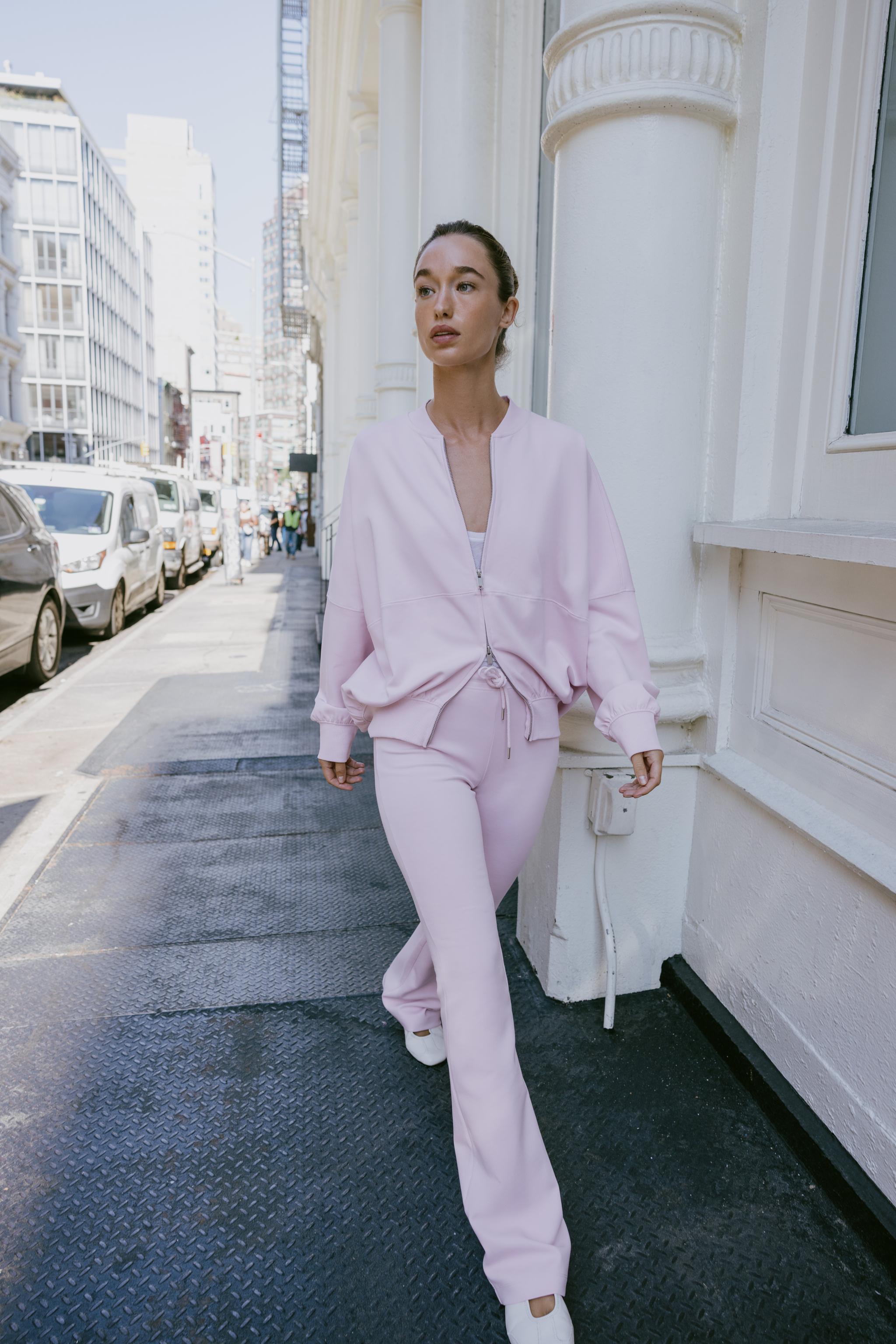 INTERLOCK FLARE PANTS