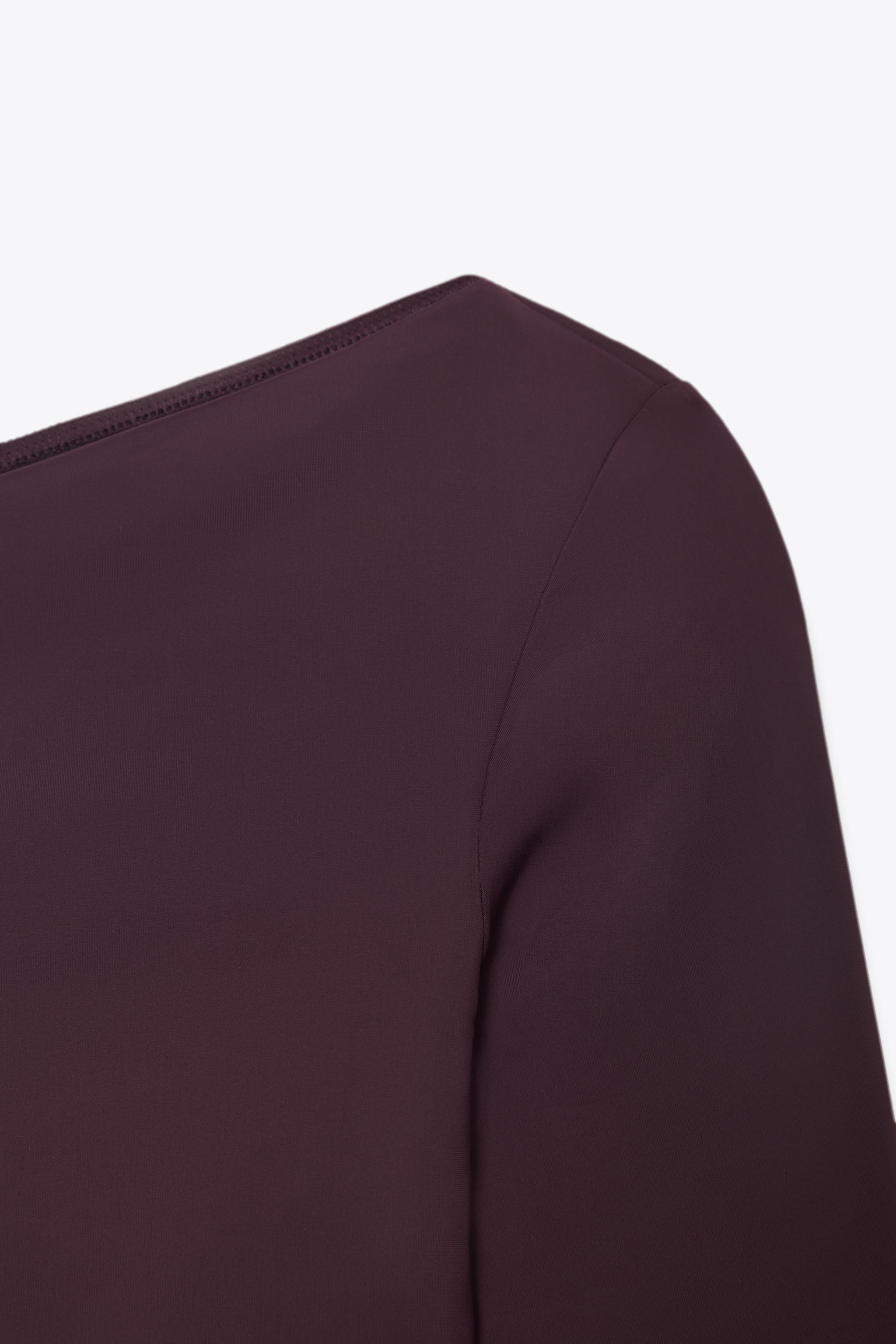 ASYMMETRIC POLYAMIDE T-SHIRT