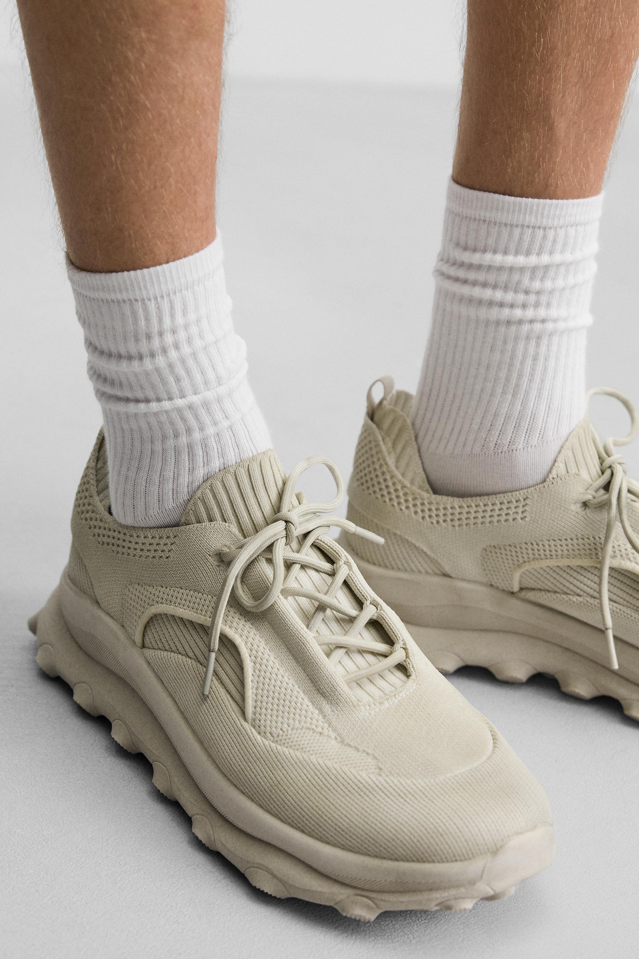 CHUNKY KNIT SNEAKERS