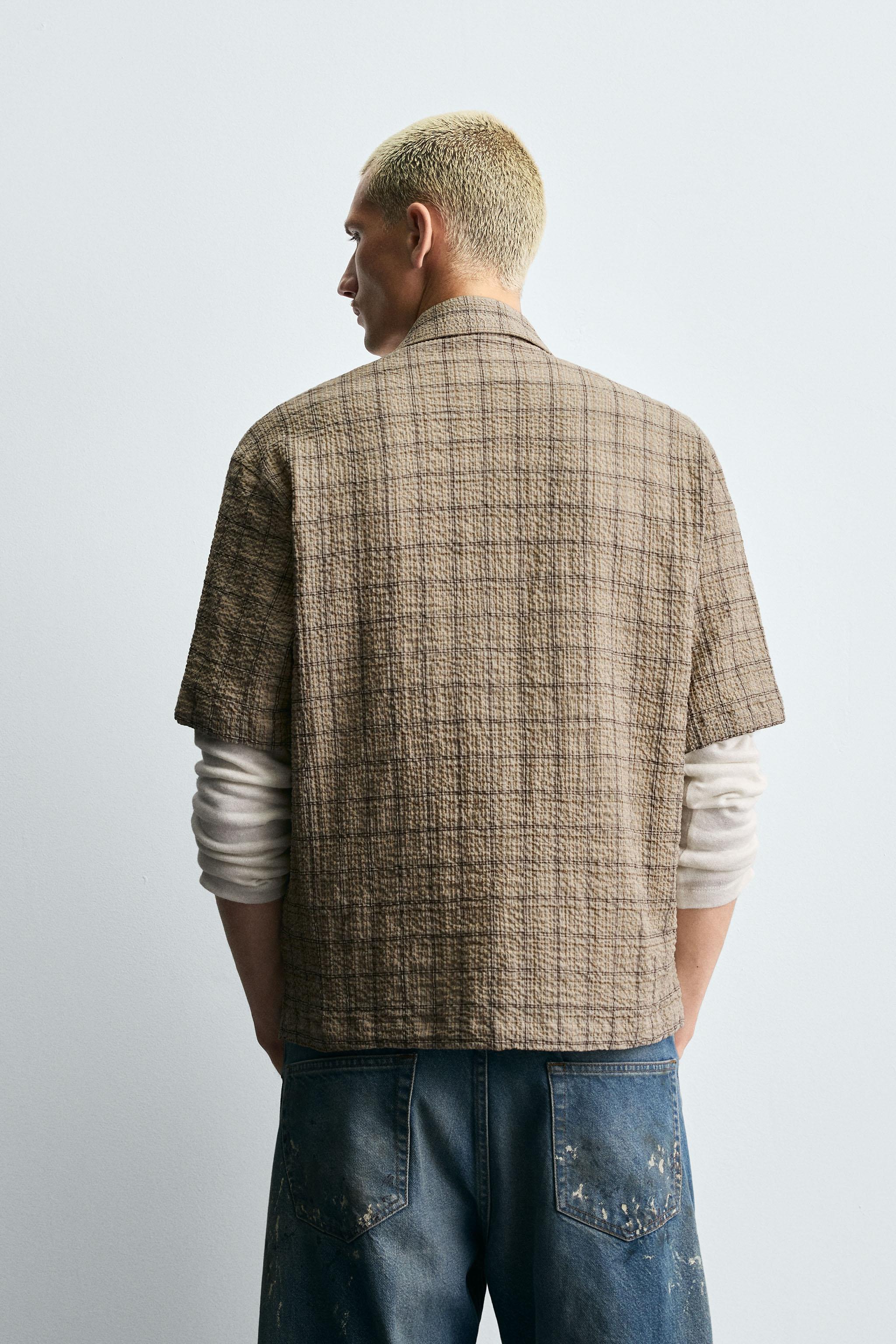 TEXTURED STRUCTURE SHIRT