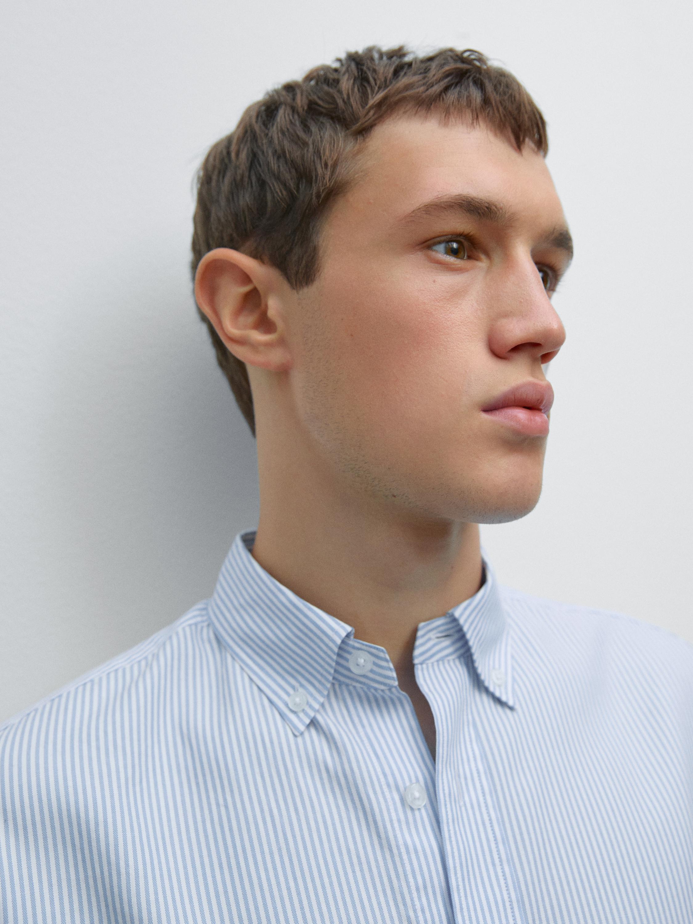 100% cotton Oxford shirt