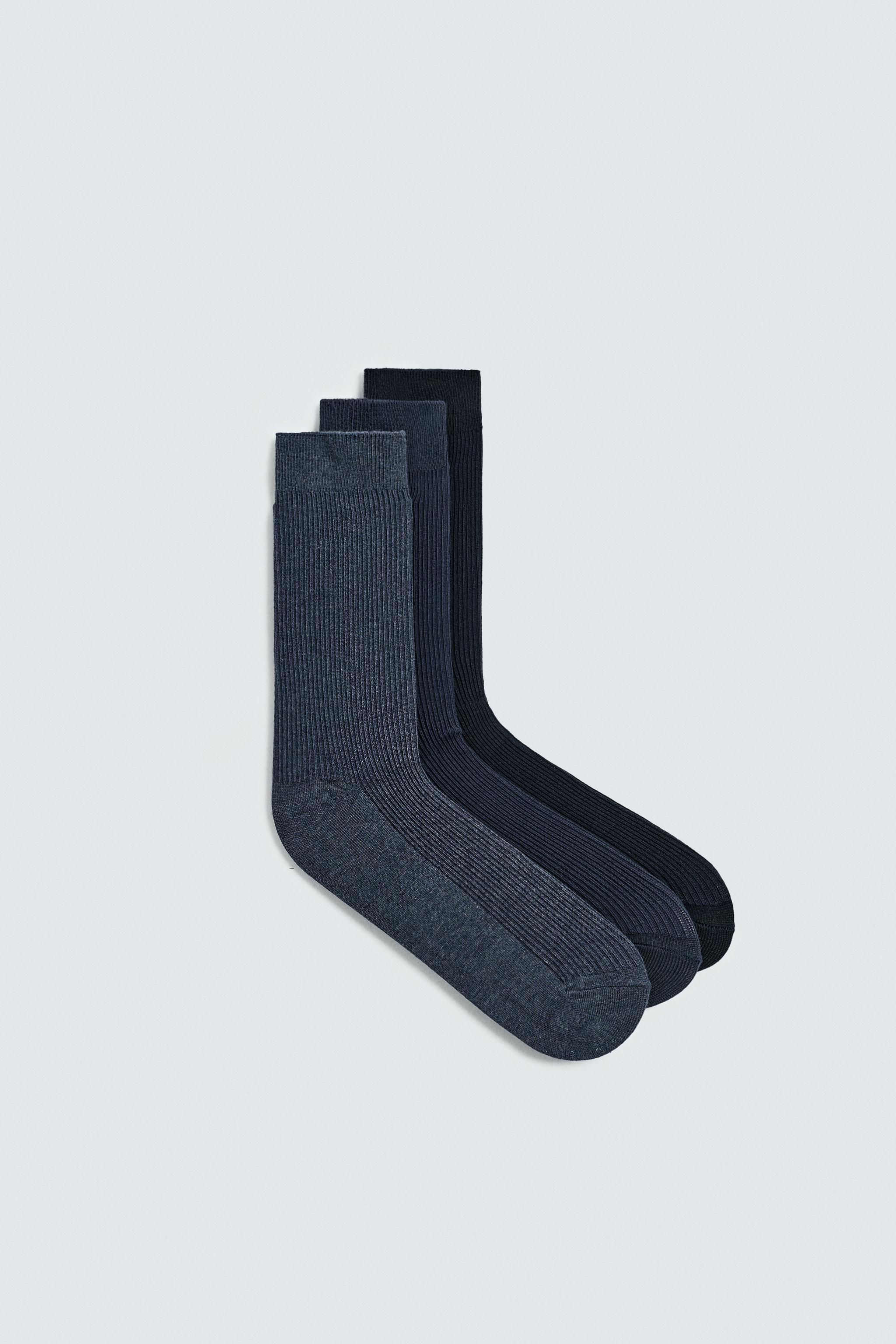 LIGHTWEIGHT RIB SOCKS 3-PACK