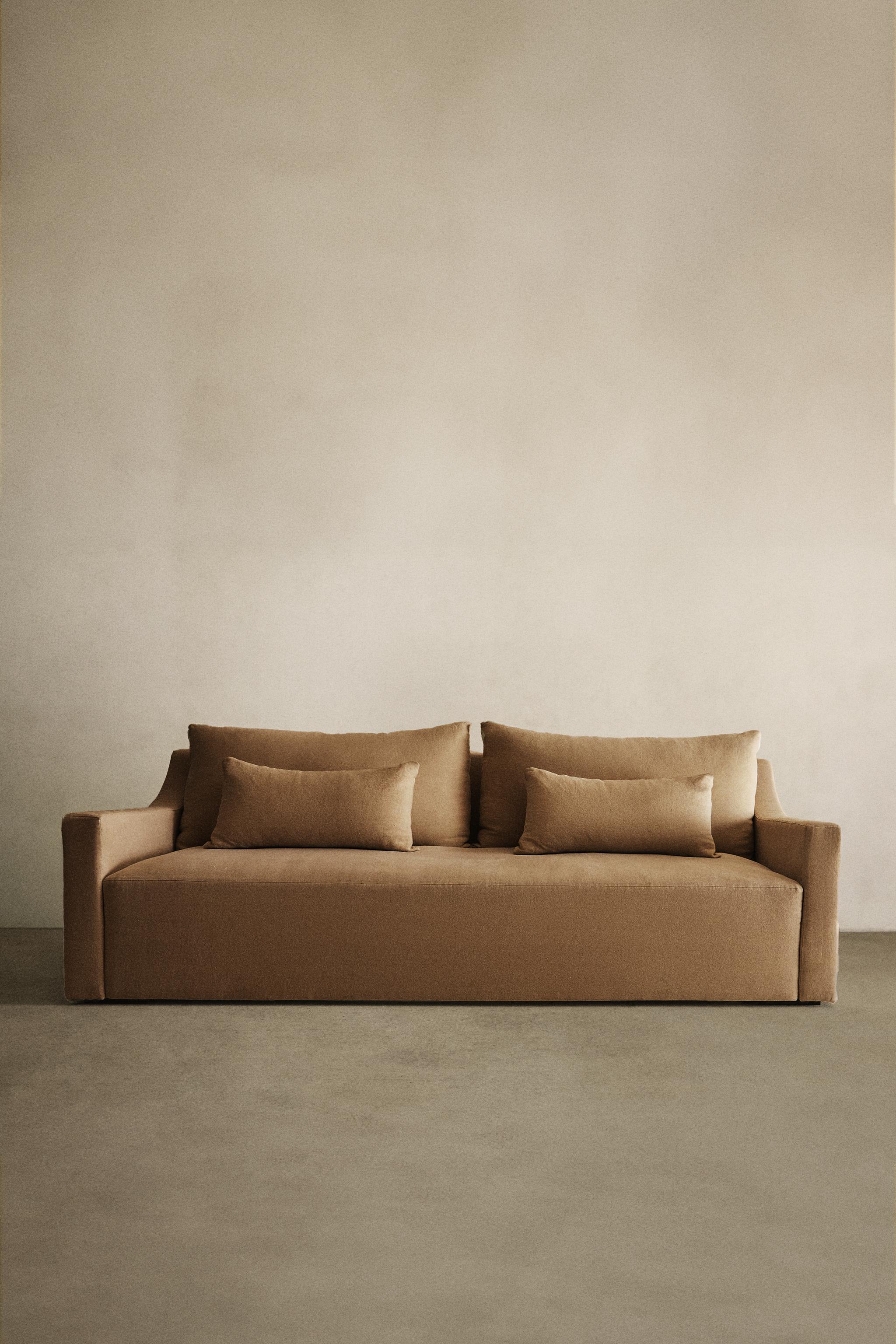 WASHED LINEN COUCH
