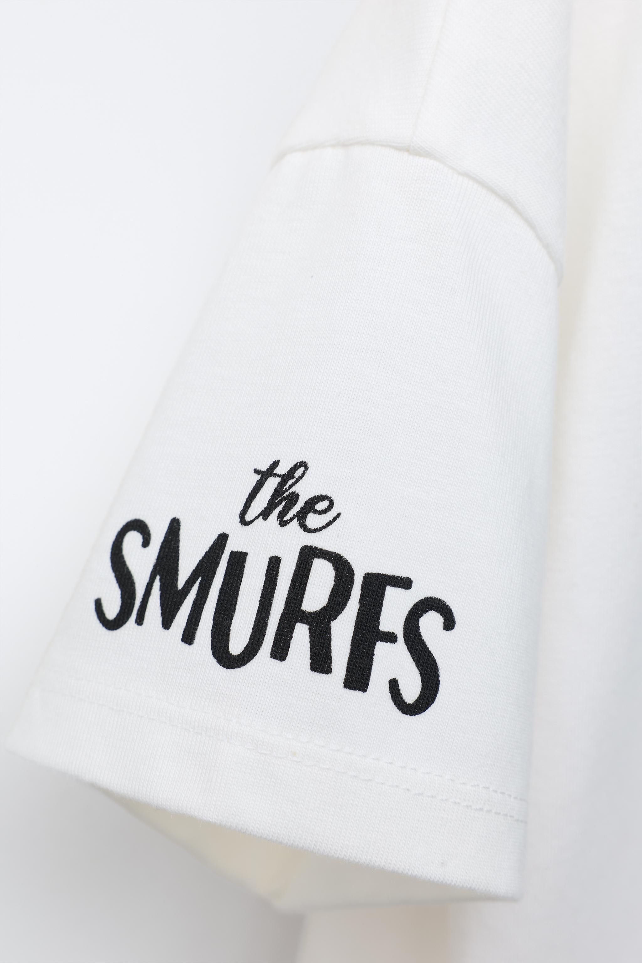 THE SMURFS ™ PRINTED T-SHIRT